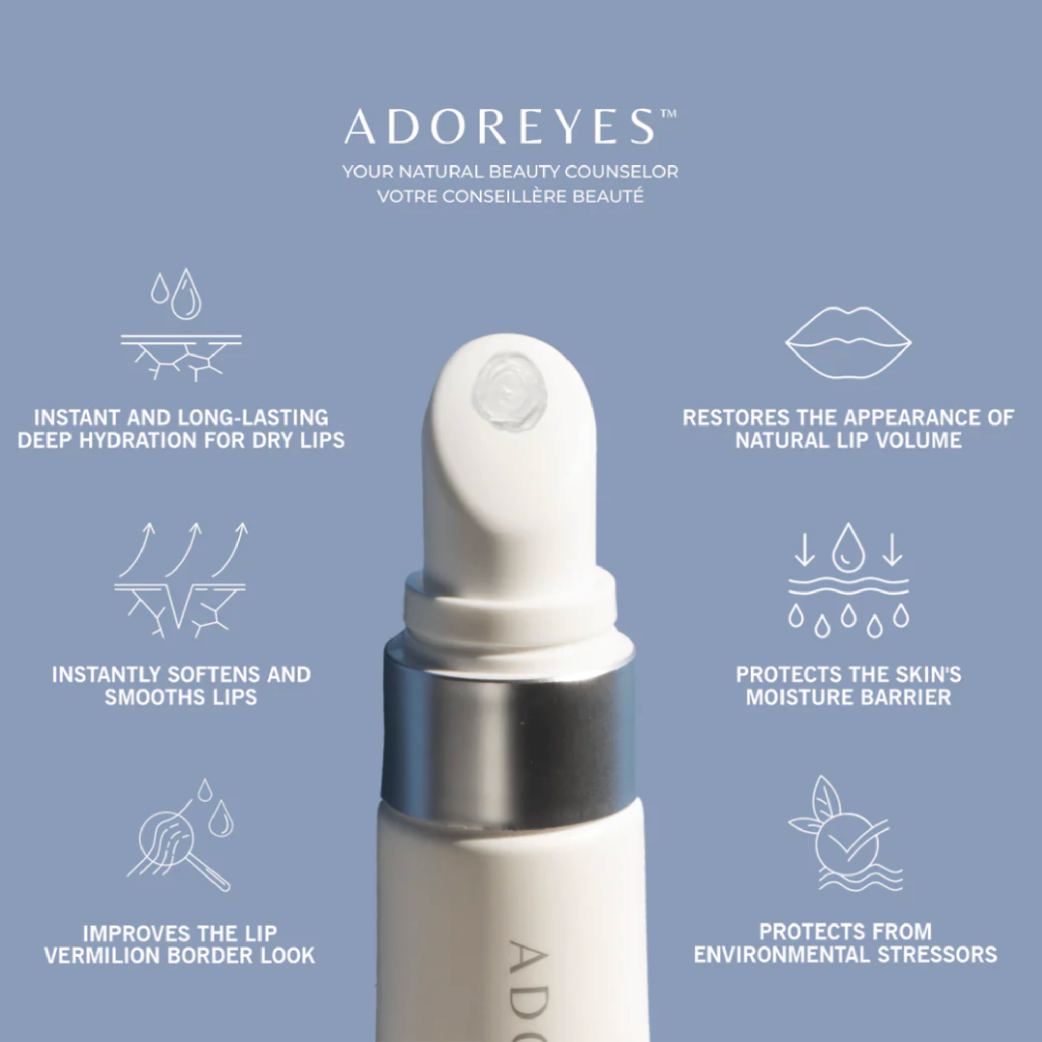 ADOREYES PepChat Biomimetic Lip Serum 10ml