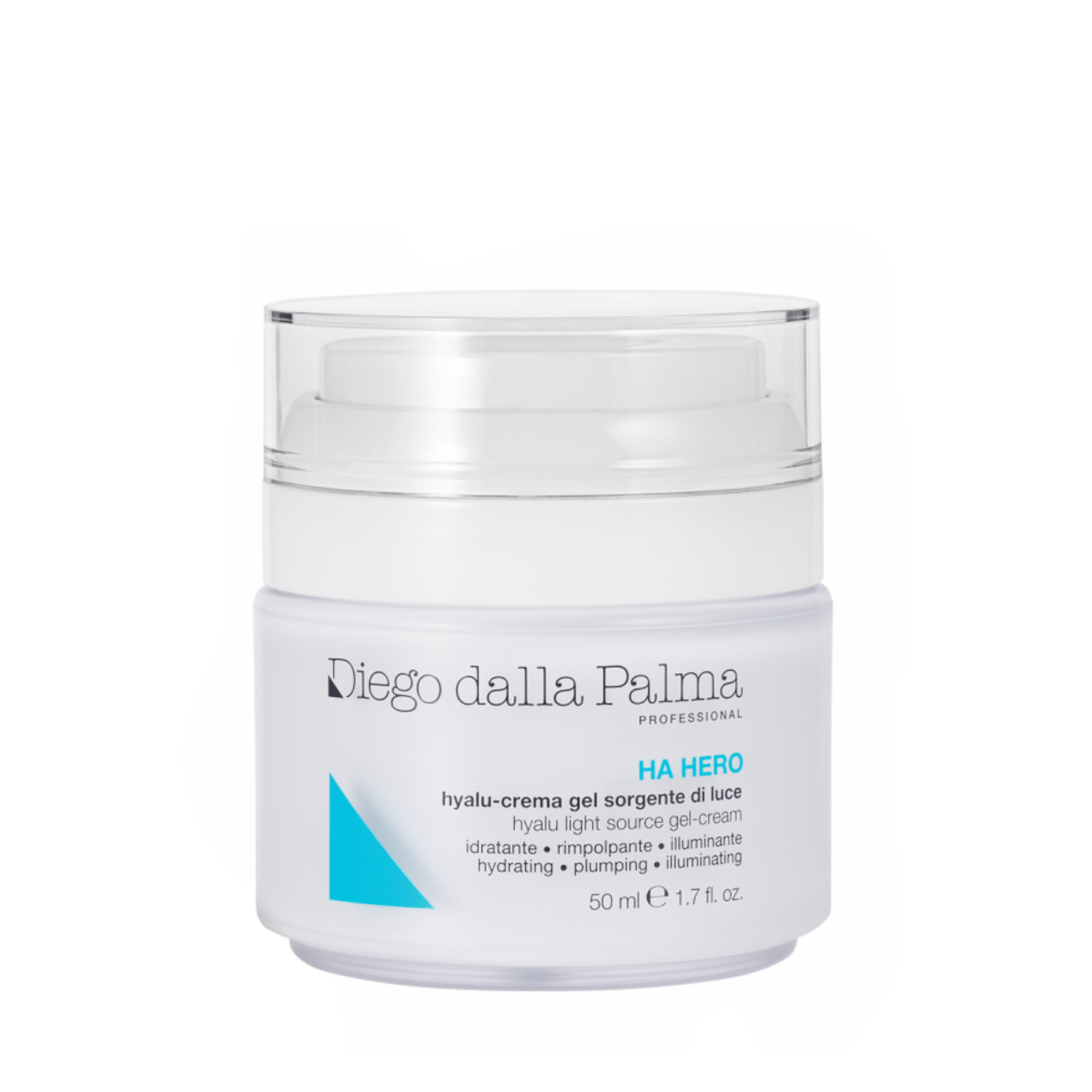 Jar of Diego dalla Palma HA Hero cream on a white background