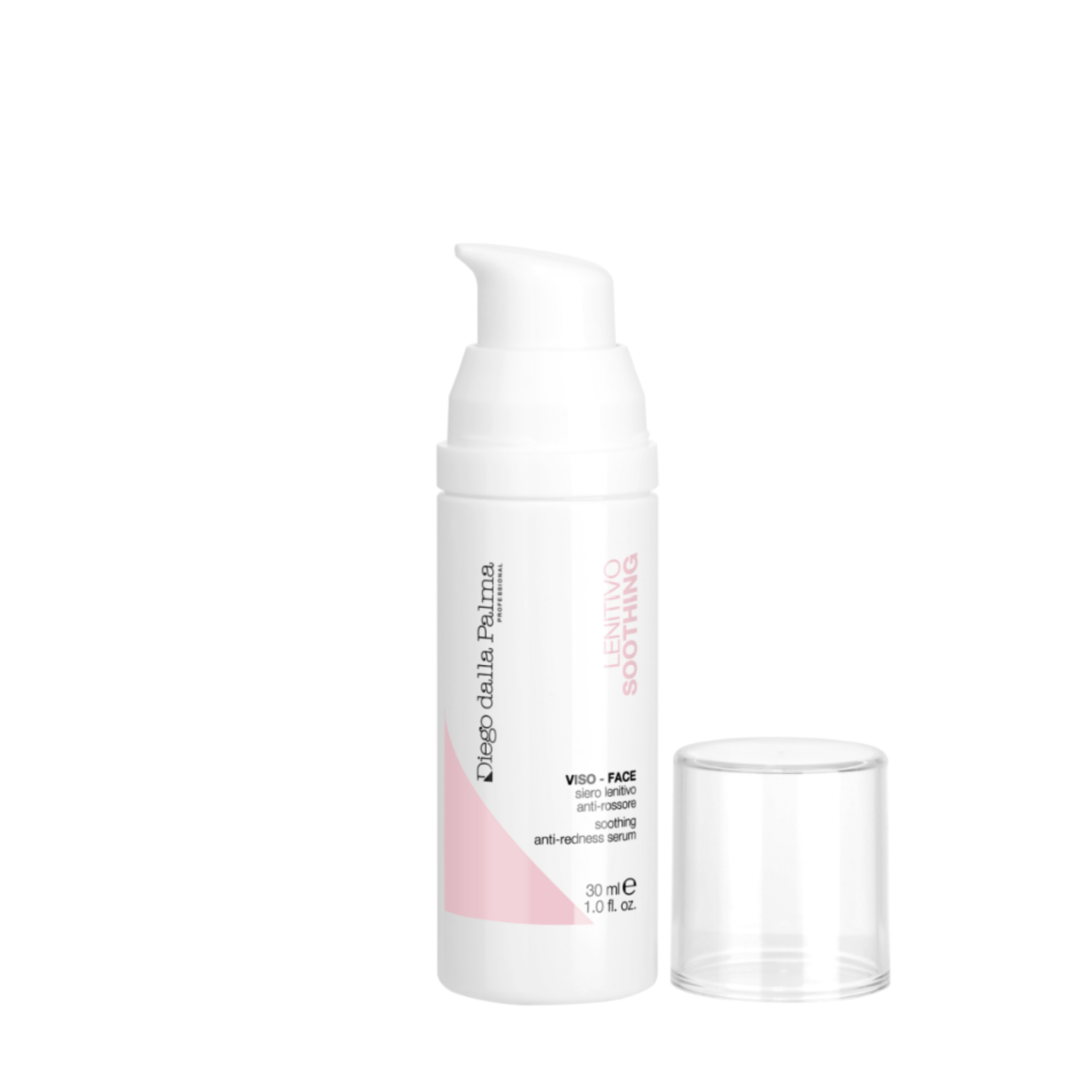 Diego Dalla Palma Professional Skincare bottle with pink label on a white background