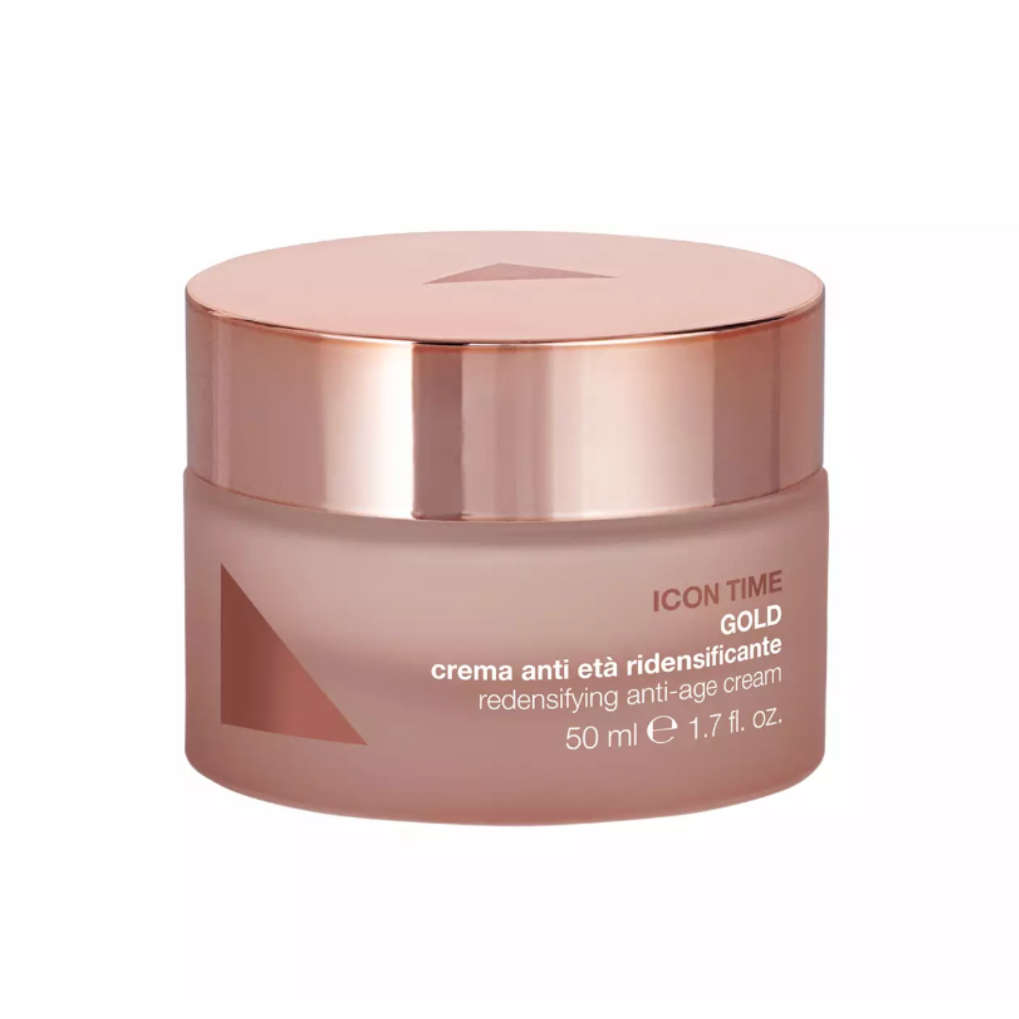 gold cap cream on a white background