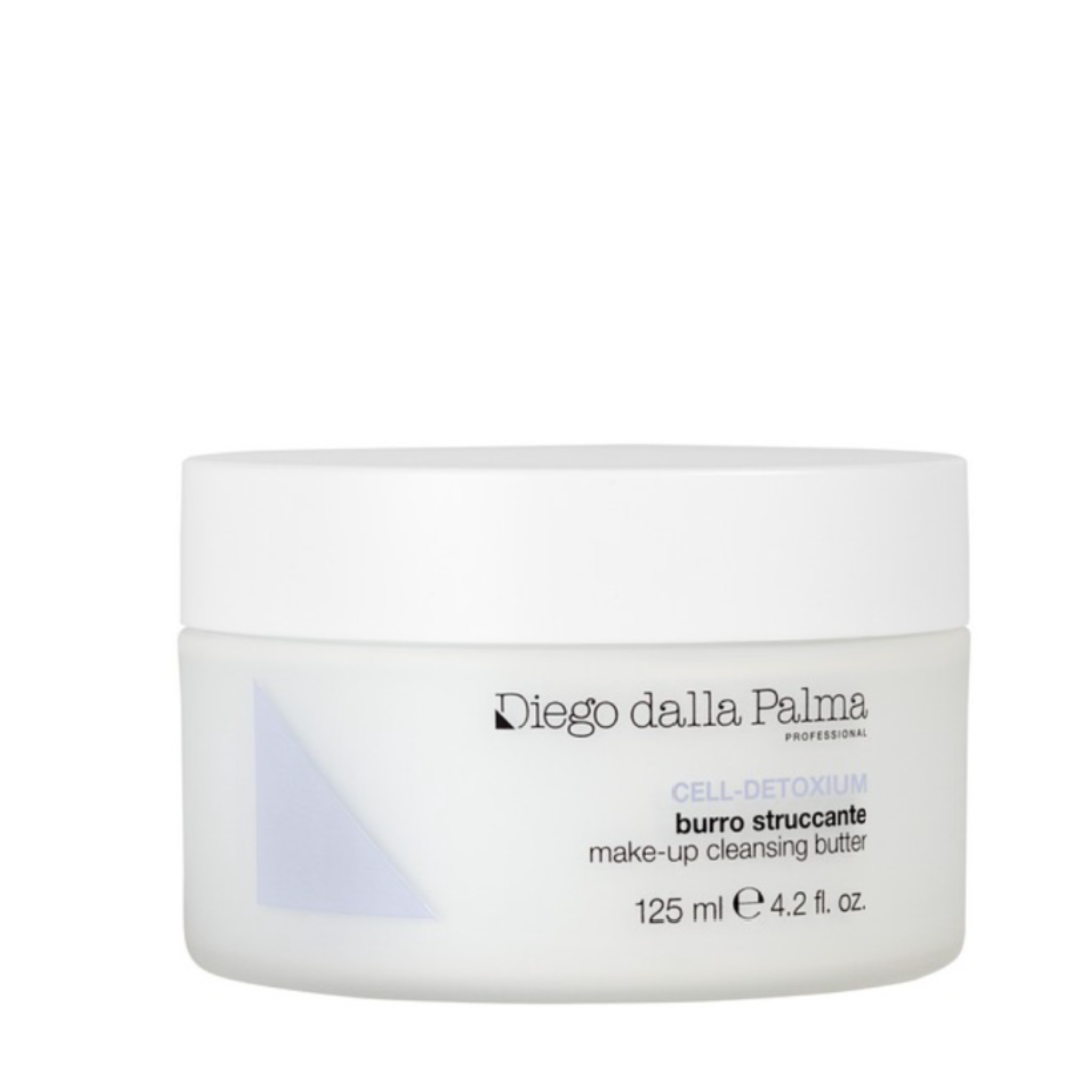 DDP Makeup cleaning butter jar on a white background