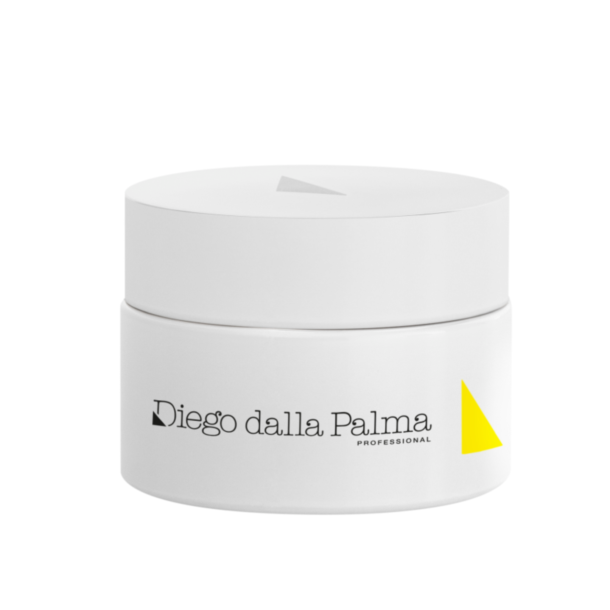 White jar with 'Diego dalla Palma' branding on a white background