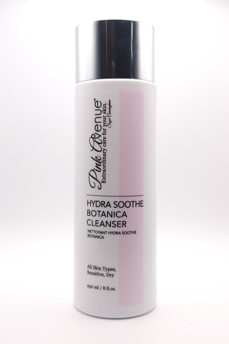Best Cleanser for sensitive skin, Pink Avenue Hydra Soothe Botanical Cleanser, Toronto, Canada