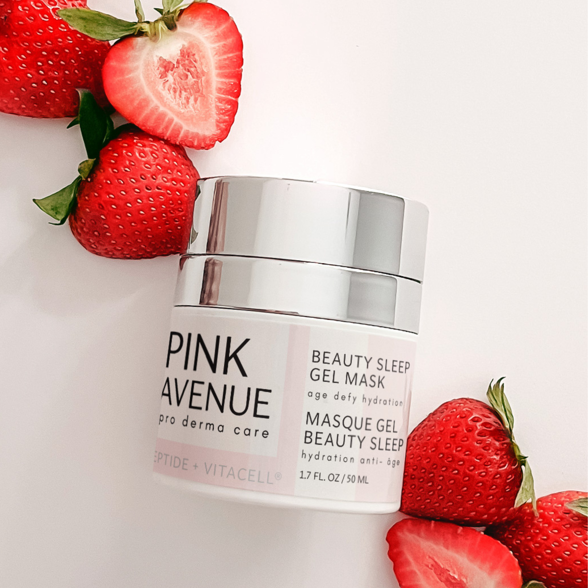 Beauty Sleep Gel Mask - Dermatologist Formulated | Pink Avenue Skin Care