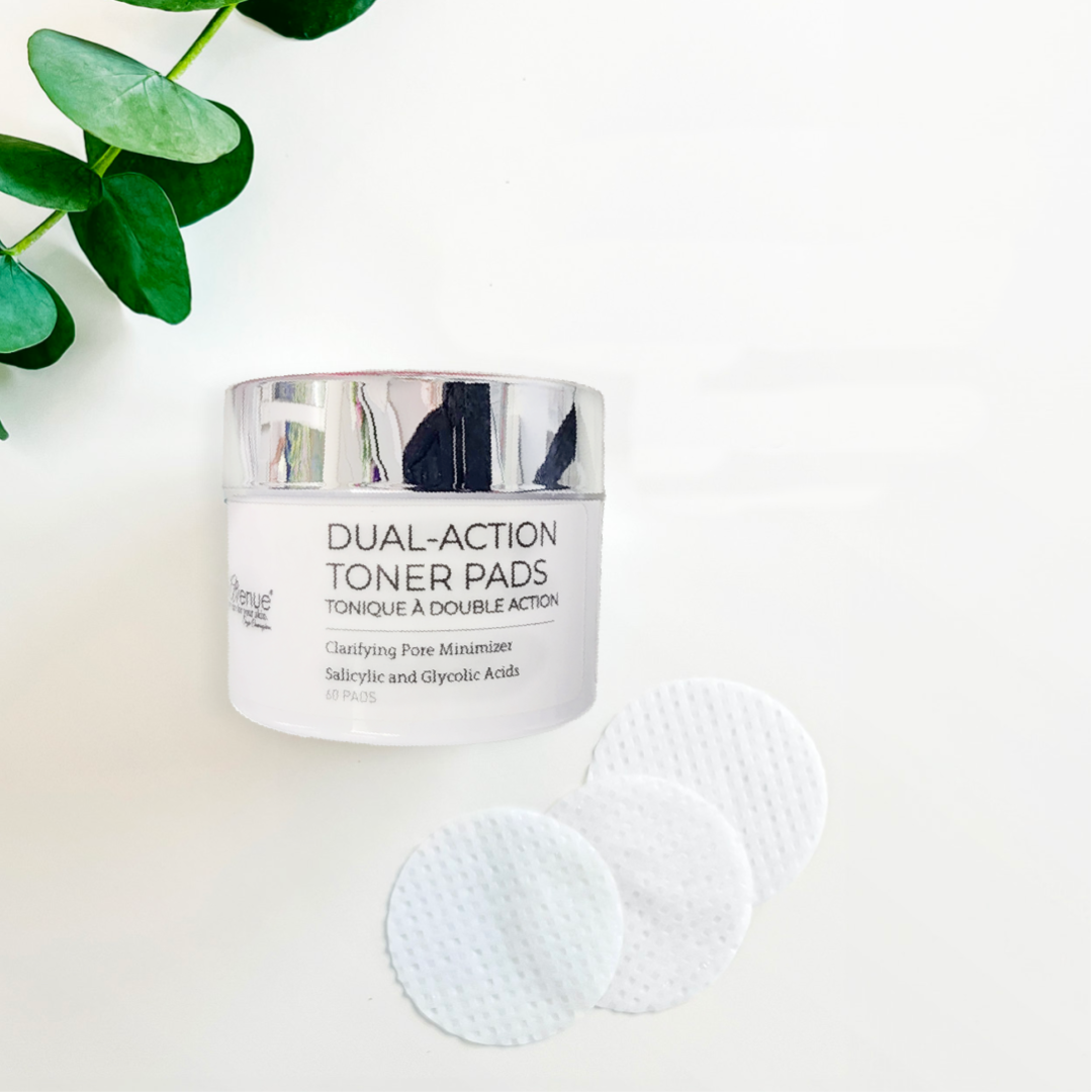 Pink Avenue Dual Action Toner Pads, 60 x 1 ml