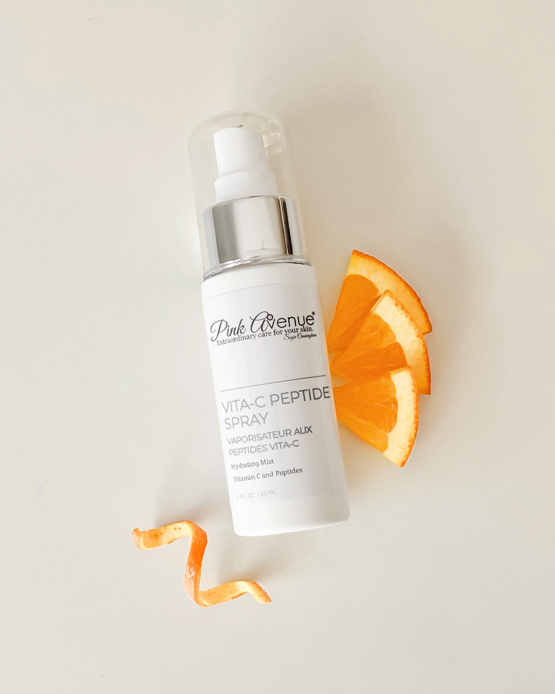 Pink Avenue -Vita-C-Peptide-Spray, Toronto Canada