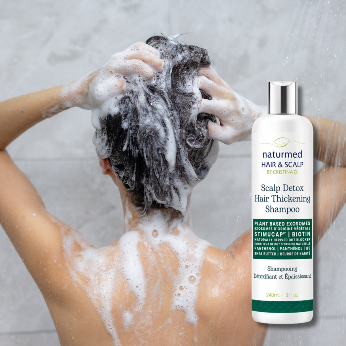 Scalp Detox & Hair Thickening Shampoo | Exosomes + Saw Palmetto
