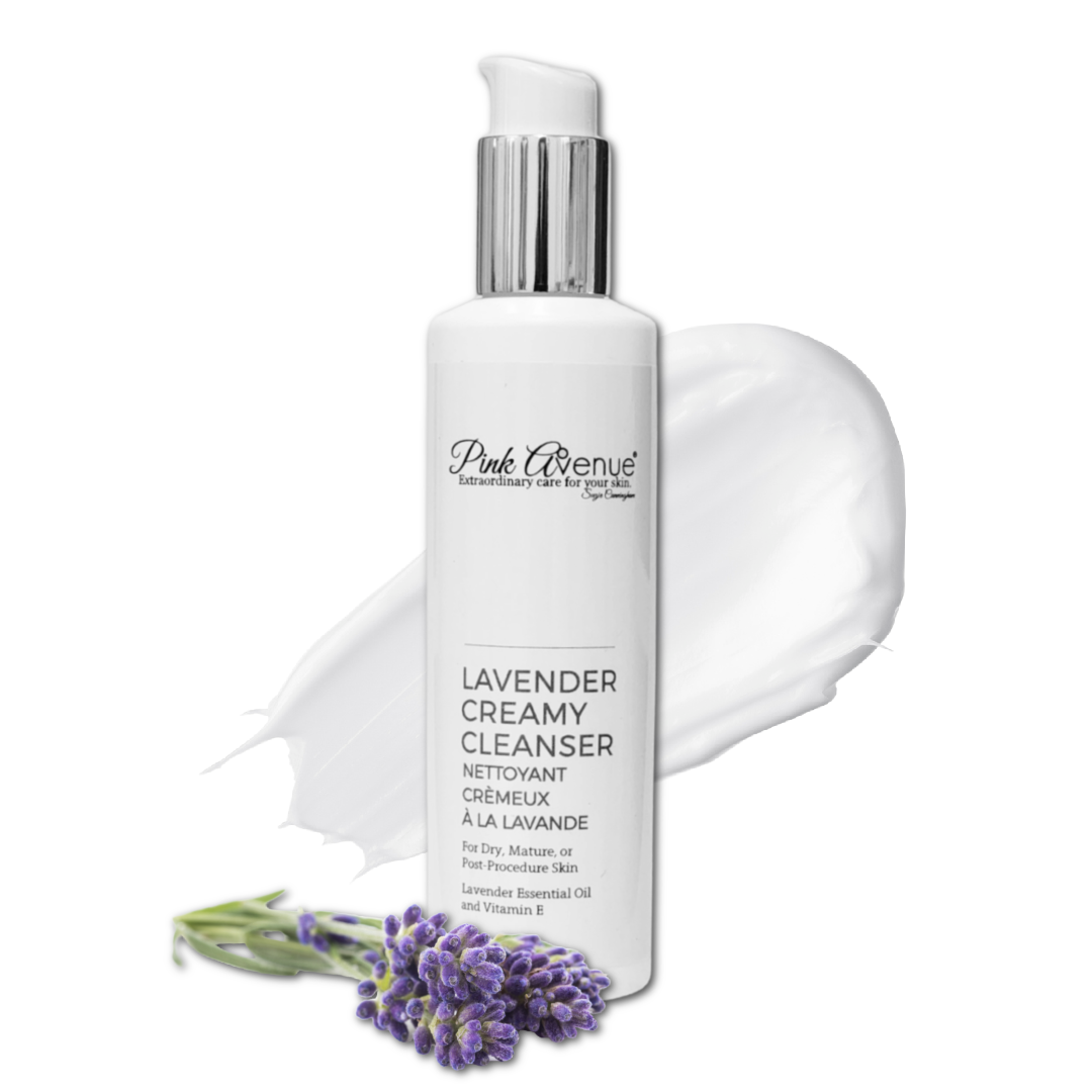 Best Lavender Cleanser, Lavender Creamy Cleanser, Pink Avenue, Toronto Canada