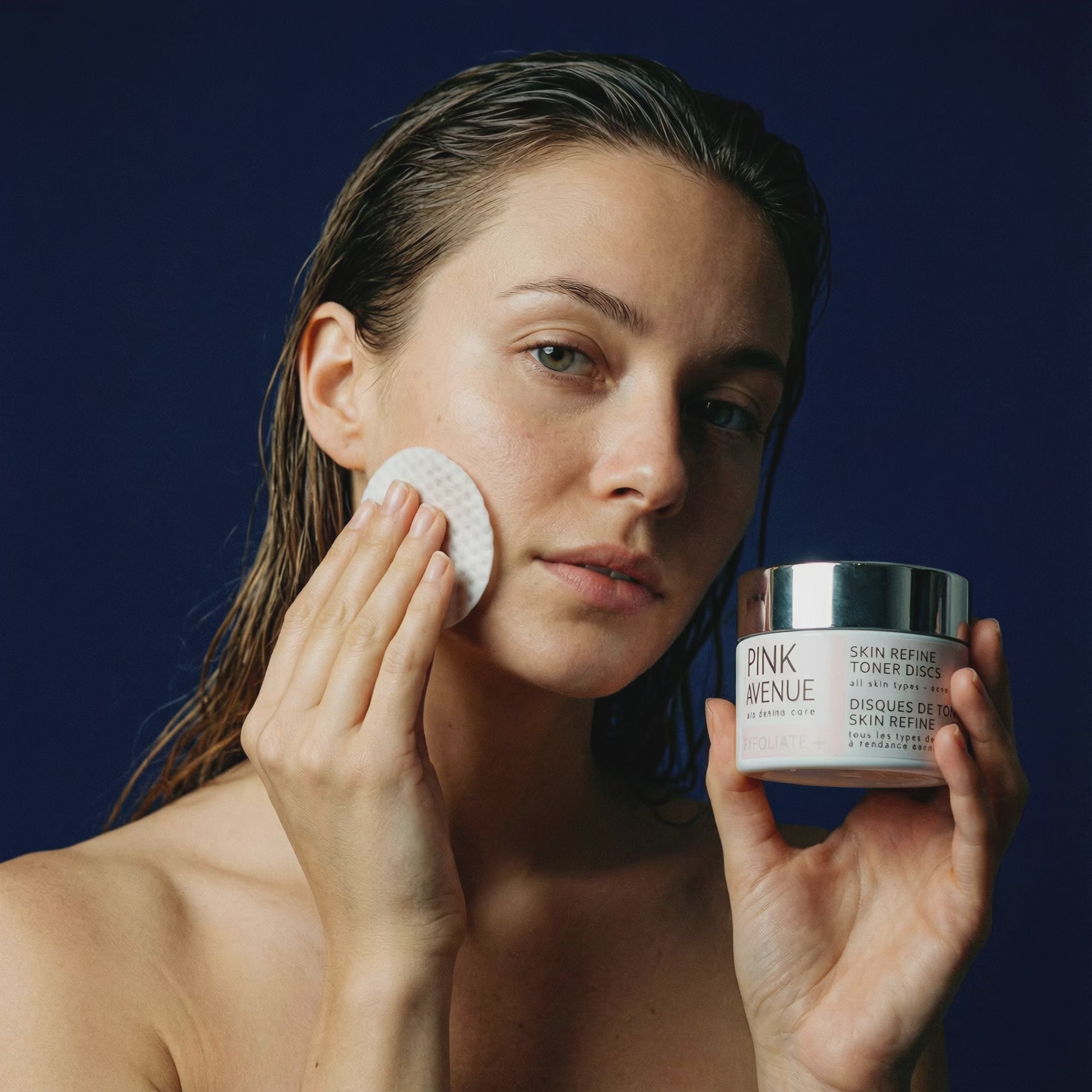 Dual Action Toner Pads | 5% Glycolic & Salicylic Acid | Pink