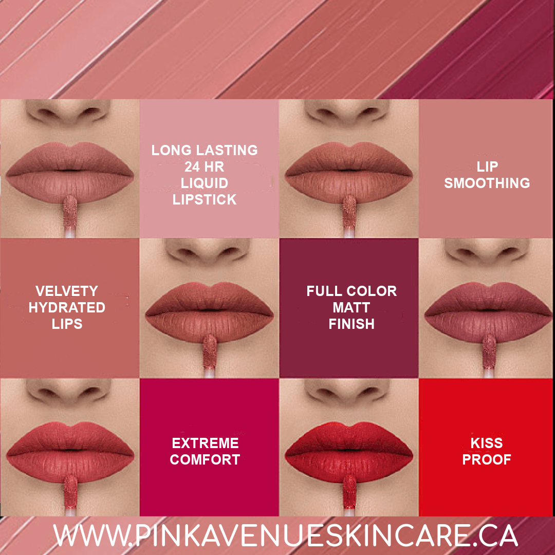 Best liquid matt lipstick, Ever Matt, RVB Lab the Makeup, Pink Avenue