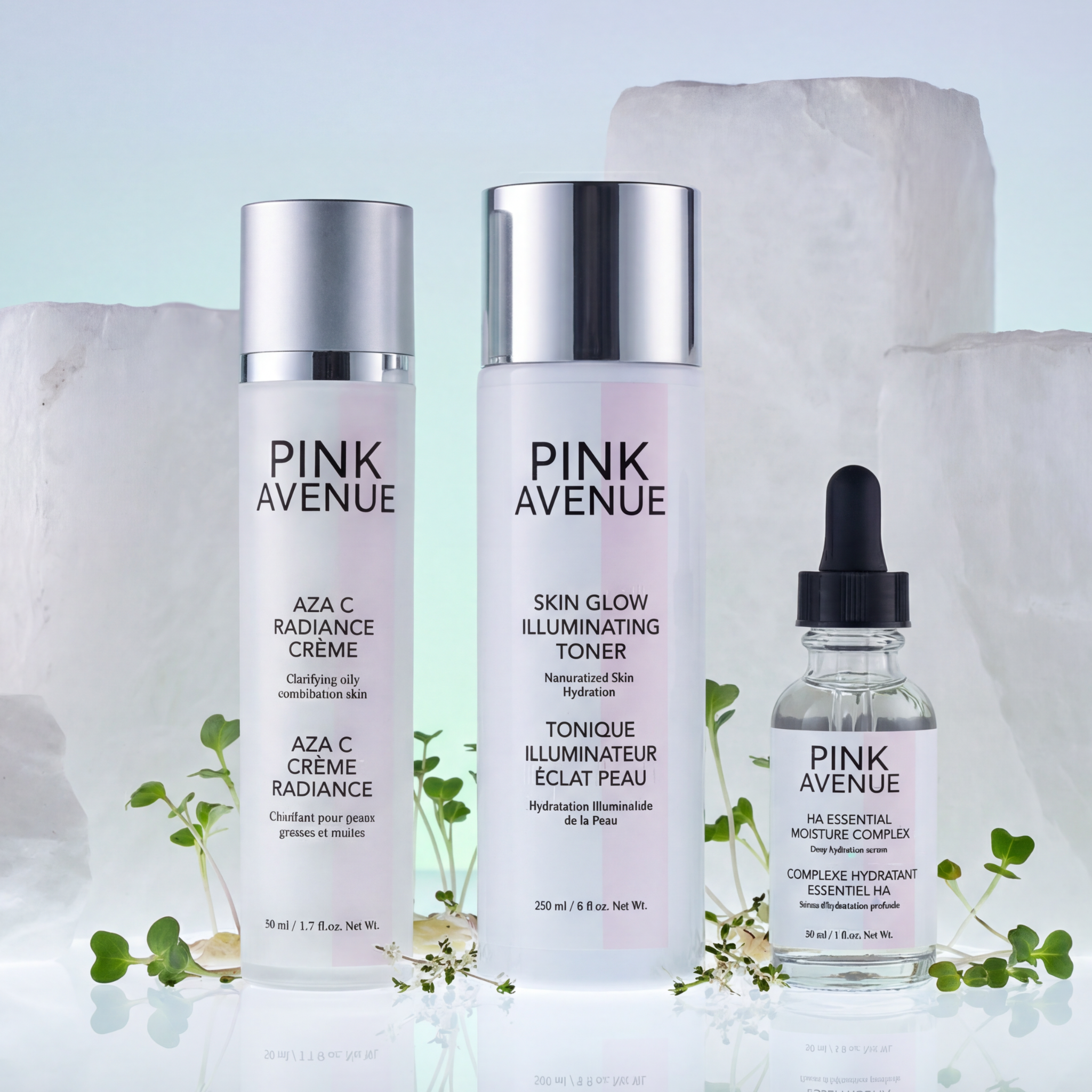 بينك أفينيو، منتجات العناية بالبشرة الكندية للبشرة الدهنية  