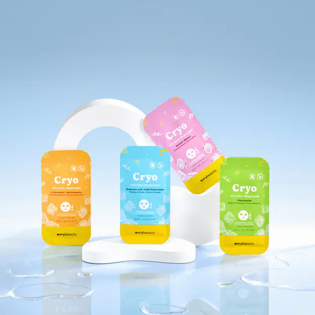 Cryo Jelly Sheet Masks – 24-Mask Assorted Multi Pack