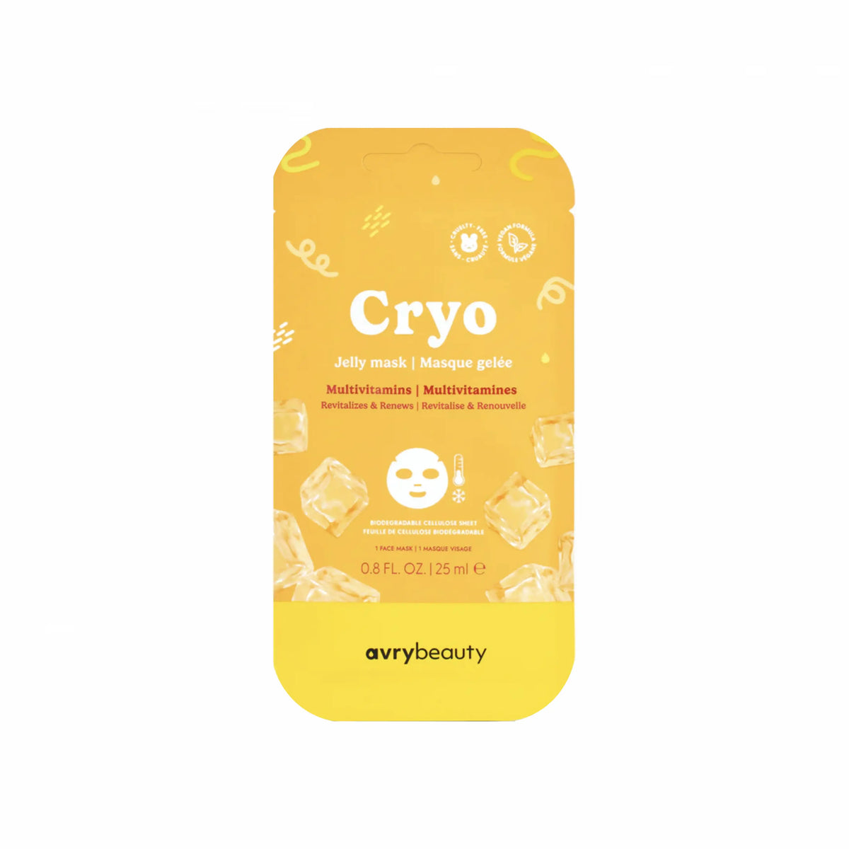 Cryo Jelly Sheet Masks – 24-Mask Assorted Multi Pack