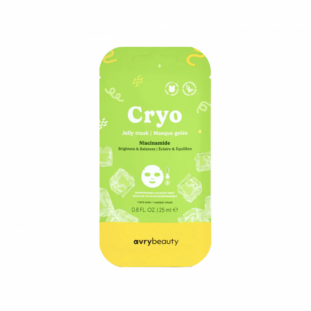 Cryo Jelly Sheet Masks – 24-Mask Assorted Multi Pack
