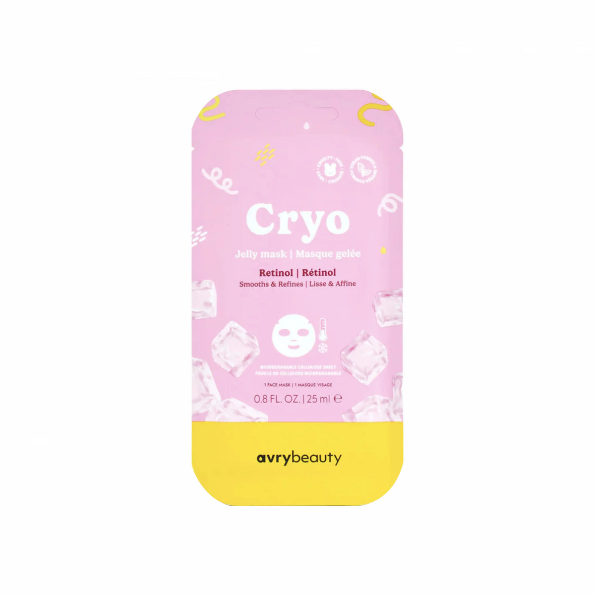 Cryo Jelly Sheet Masks – 24-Mask Assorted Multi Pack