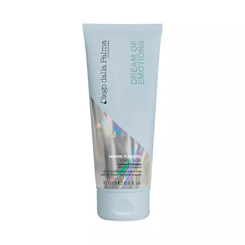 Tube med Diego Dalla Palma Marine Pleasure bodylotion på en hvid baggrund