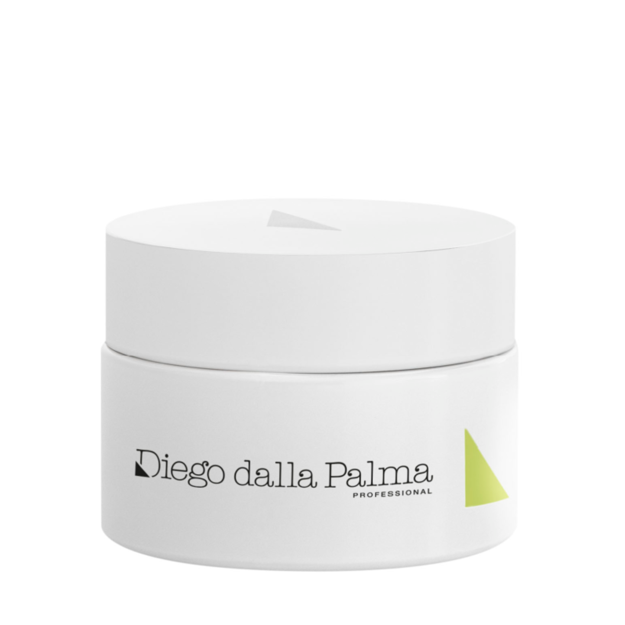 White jar with 'Diego dalla Palma' branding on a white background