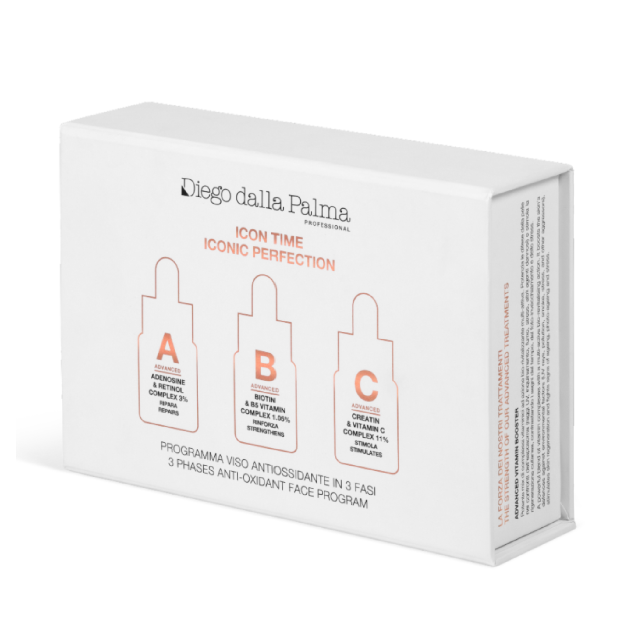 Diego dalla Palma skincare product packaging on a white background