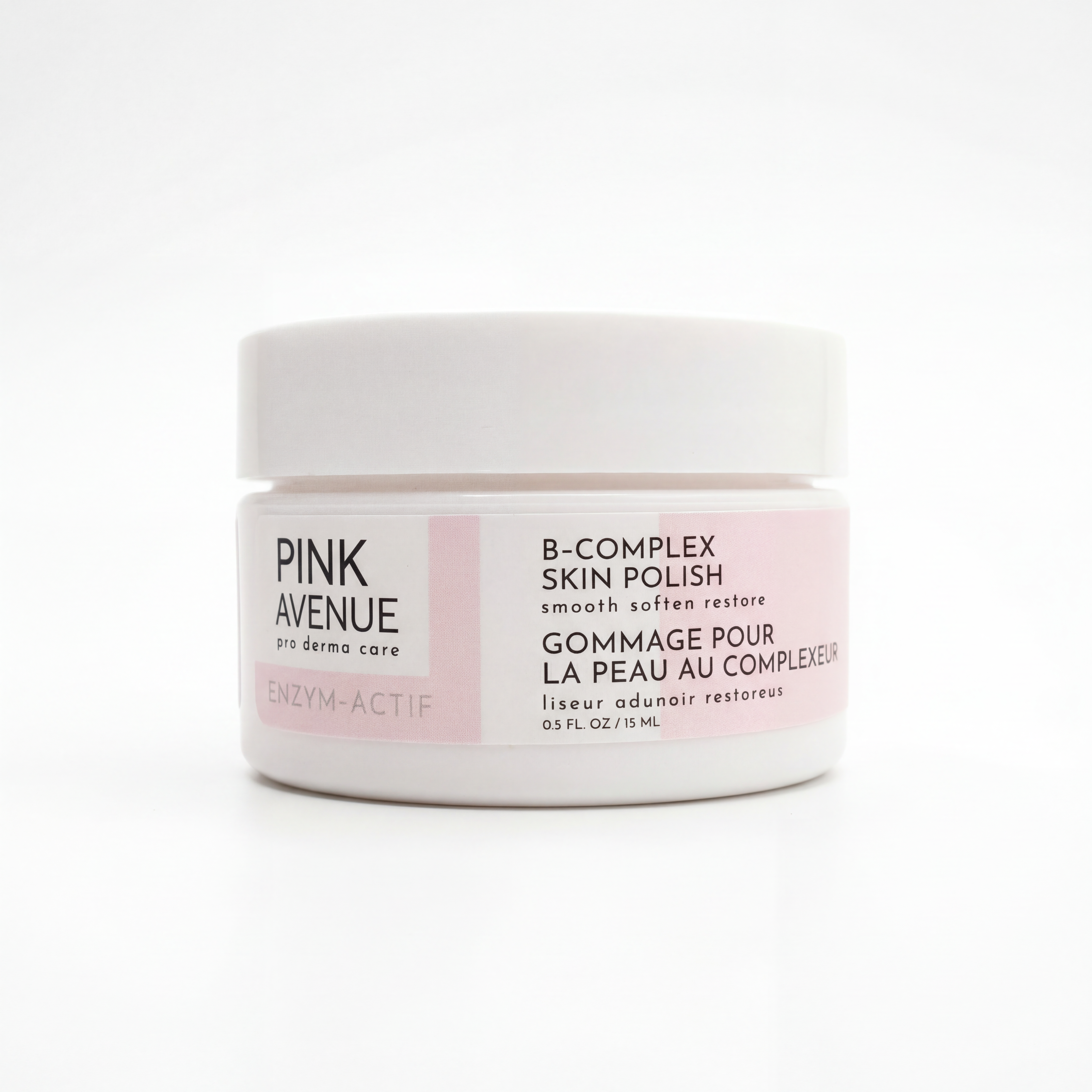 Pink Avenue B Complex Hudpolering | Rejse 15ml