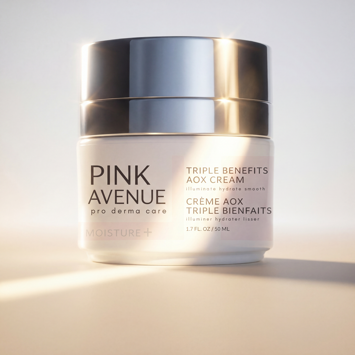Pink Avenue Triple Benefit AOX Face Cream | Antioxidant Pink Avenue Triple Benefit AOX Face Cream | Antioxidant