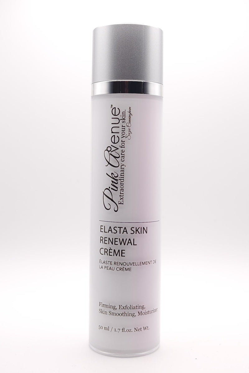Crema rinnovante per la pelle simile al retinolo, Elasta Skin Renewal Cream, Pink Avenue, Toronto, Canada
