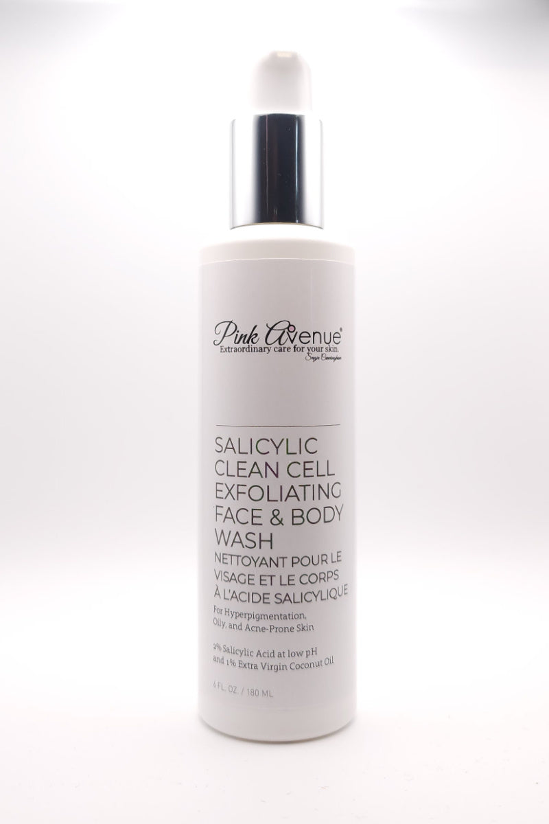 Sữa rửa mặt salicylic tốt nhất cho mọi loại da, Salicylic Clean, Pink Avenue, Toronto, Canada