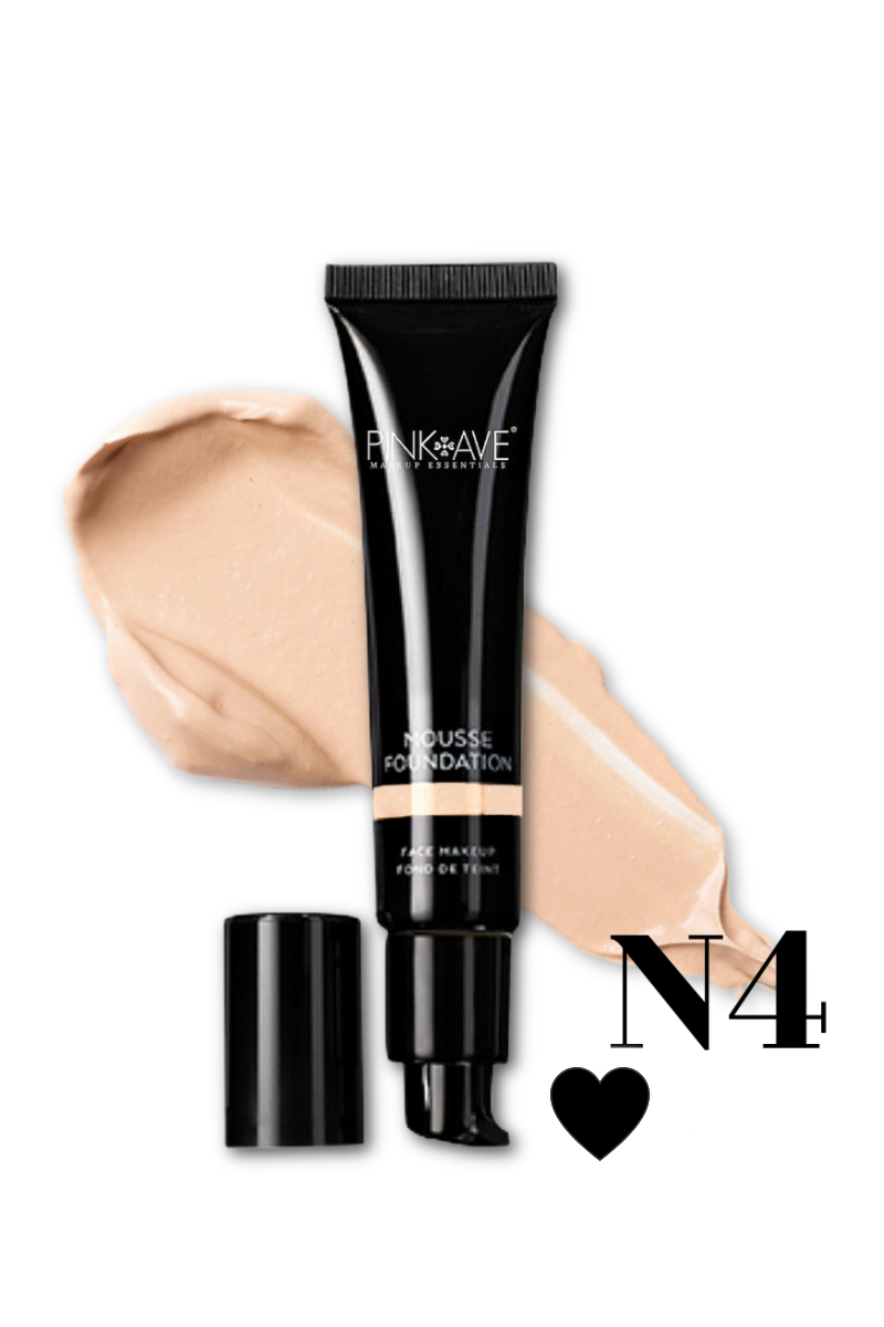 Best Mousse Foundation, Perfect Mousse, N4 Pink Avenue Skin Care, Toronto Kanada