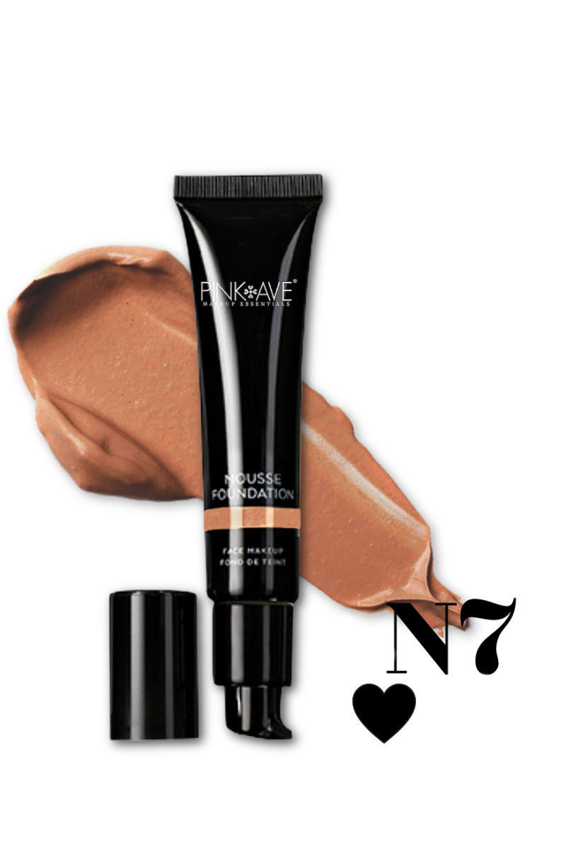 Best Mousse Foundation, Perfect Mousse, N7, Pink Ave, Toronto Kanada