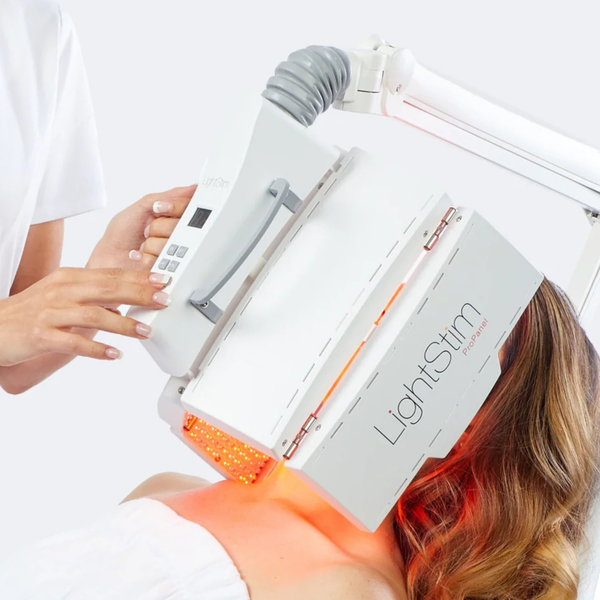 LightStim Pro Panel LED light therapy step