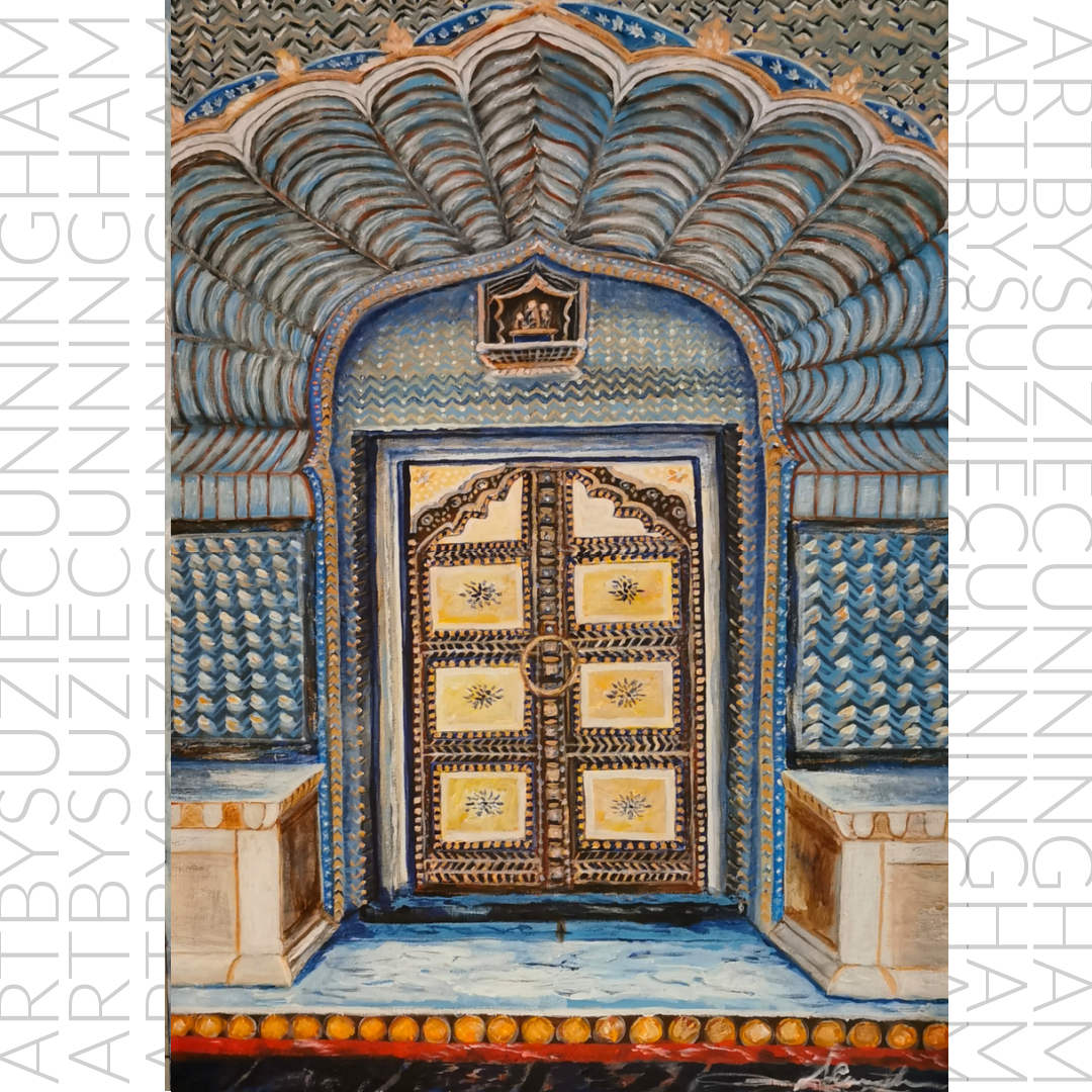 Suzie Cunningham painting &mdash; Door