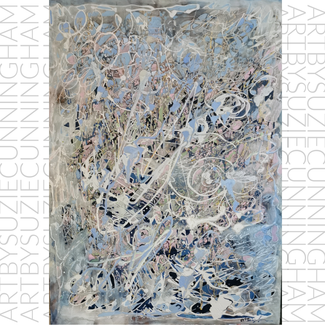 Suzie Cunningham painting &mdash; Water