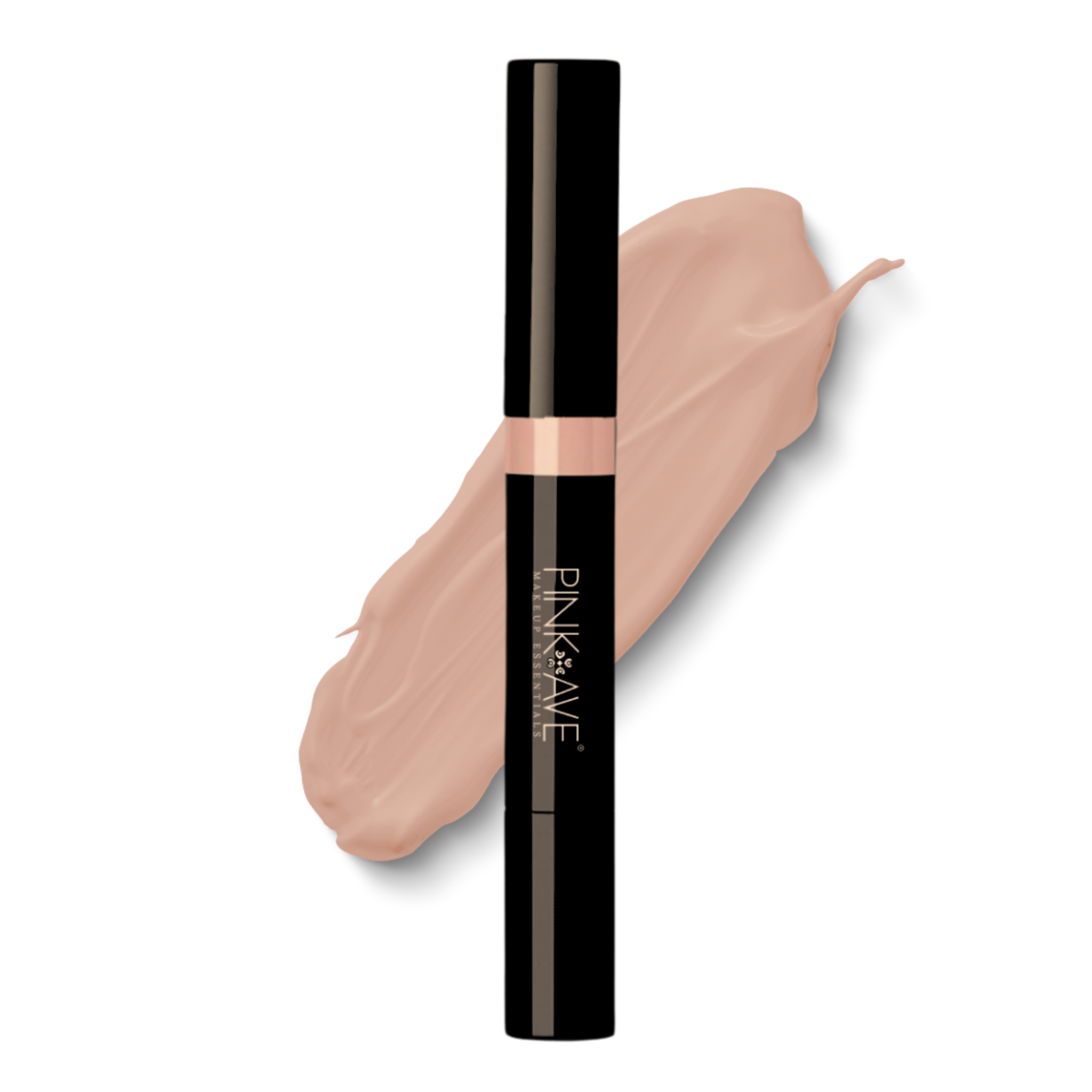 Pink_Ave_Touch_Up_ Veil N55 stick with a swatch on a white background