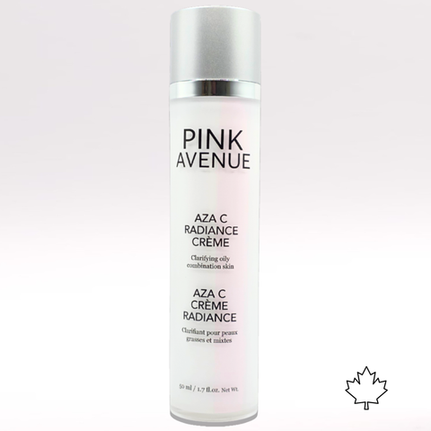 Best Niacinamide Cream, AZA C Radiance, Pink Avenue Toronto Canada
