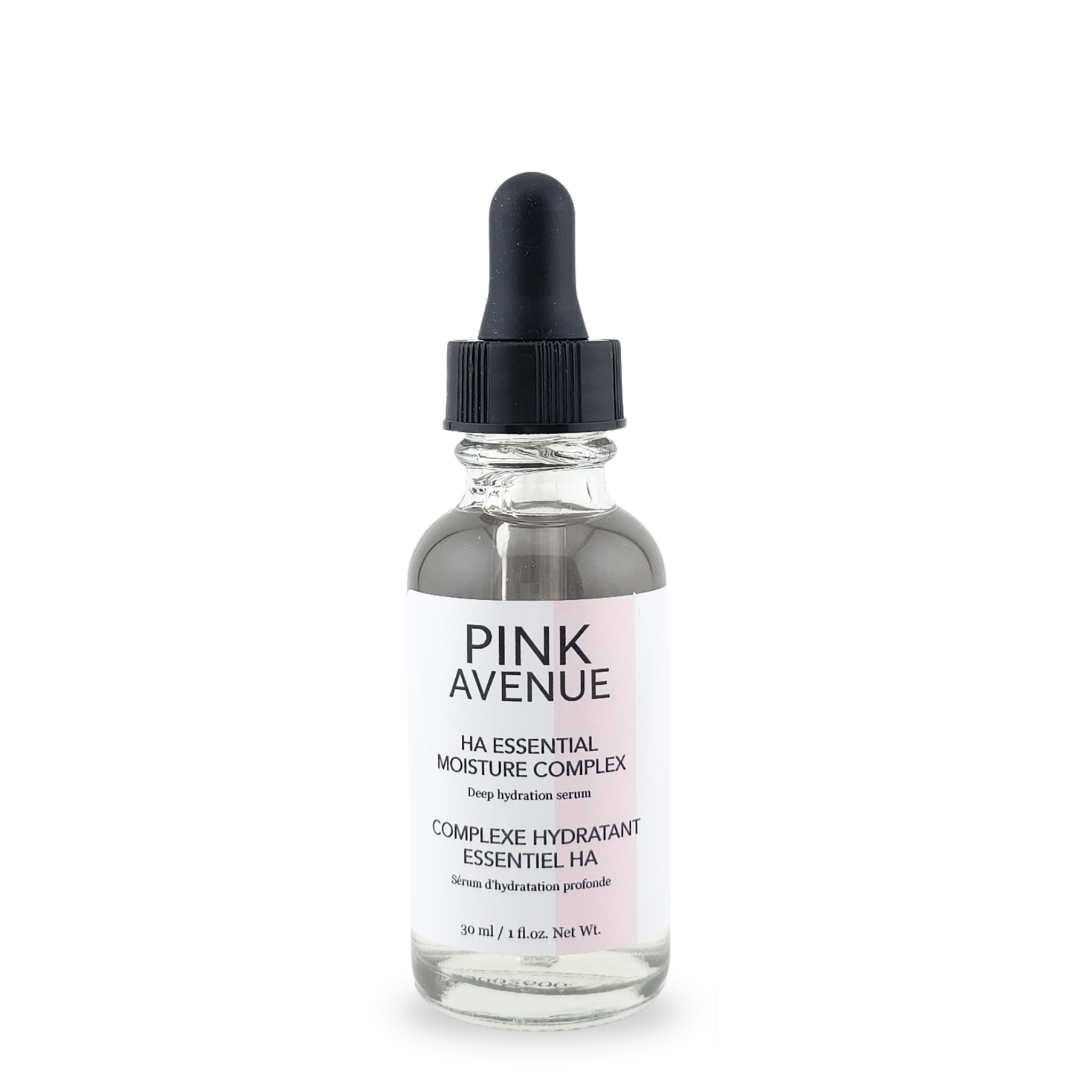 Serum bottle of Pink Avenue  HA Essential Moisture Complex 