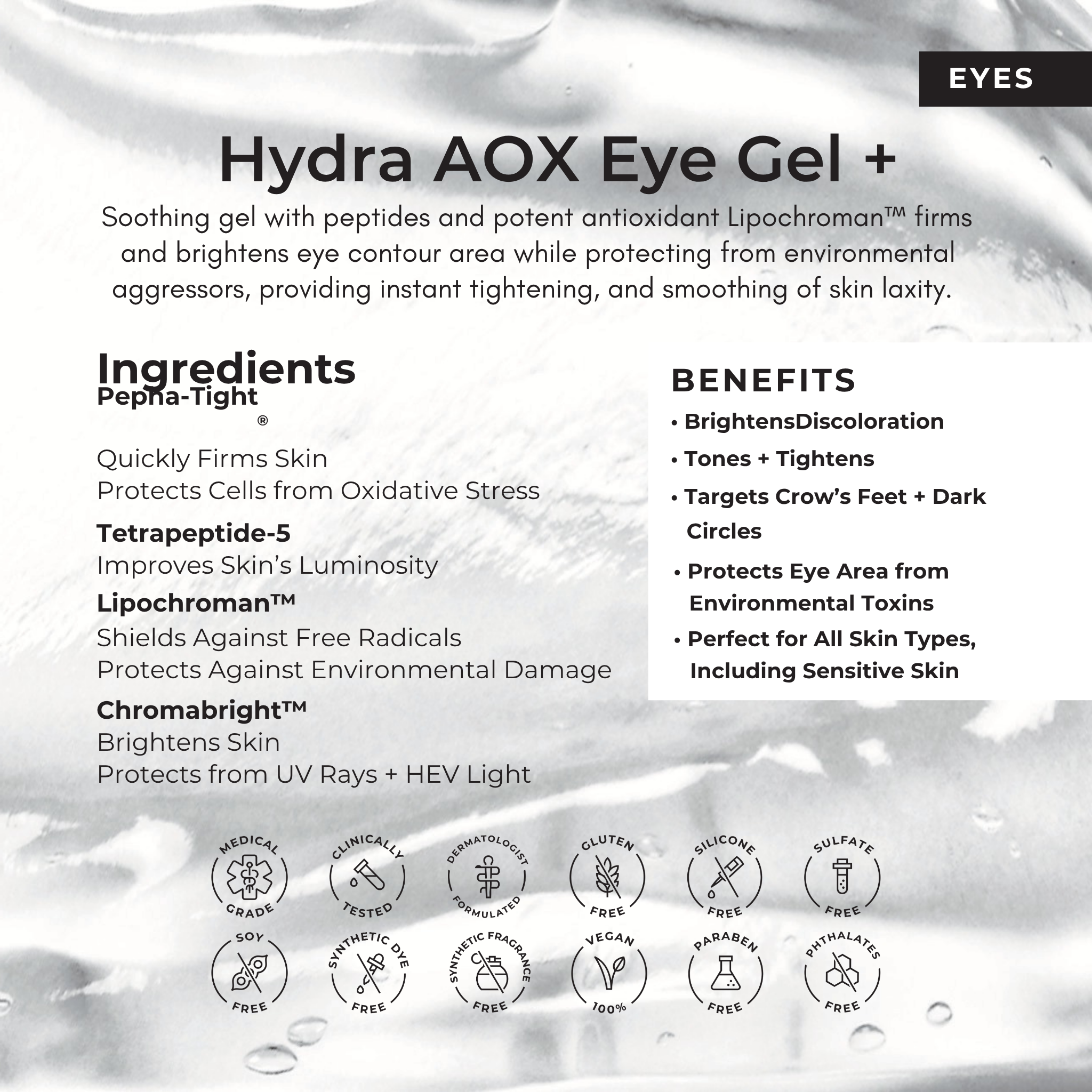 Pink Avenue Hydra Firm Eye Gel 15ml