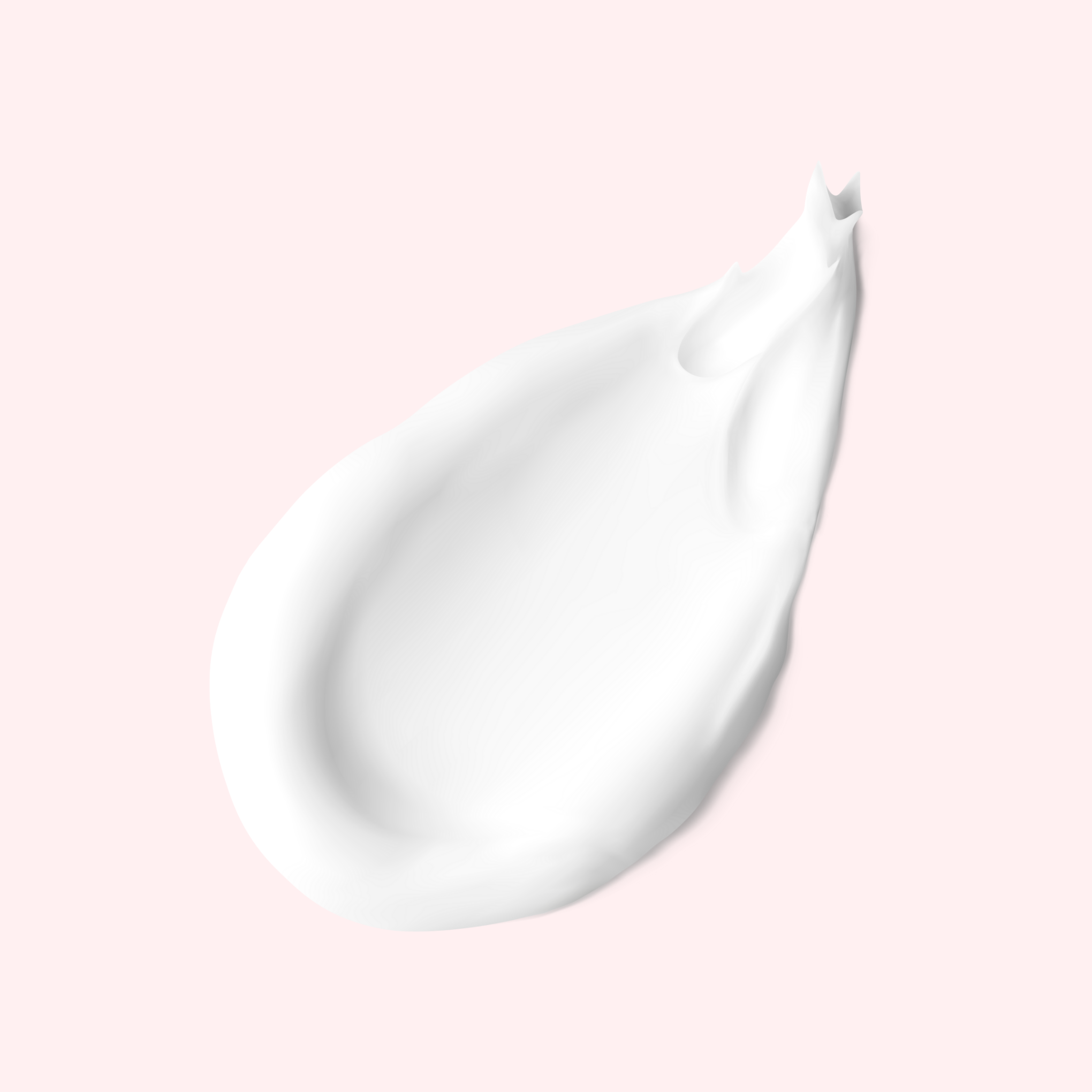 Pink Avenue Hydra Soothe  Botanica Cream, White cream  on a pink background.