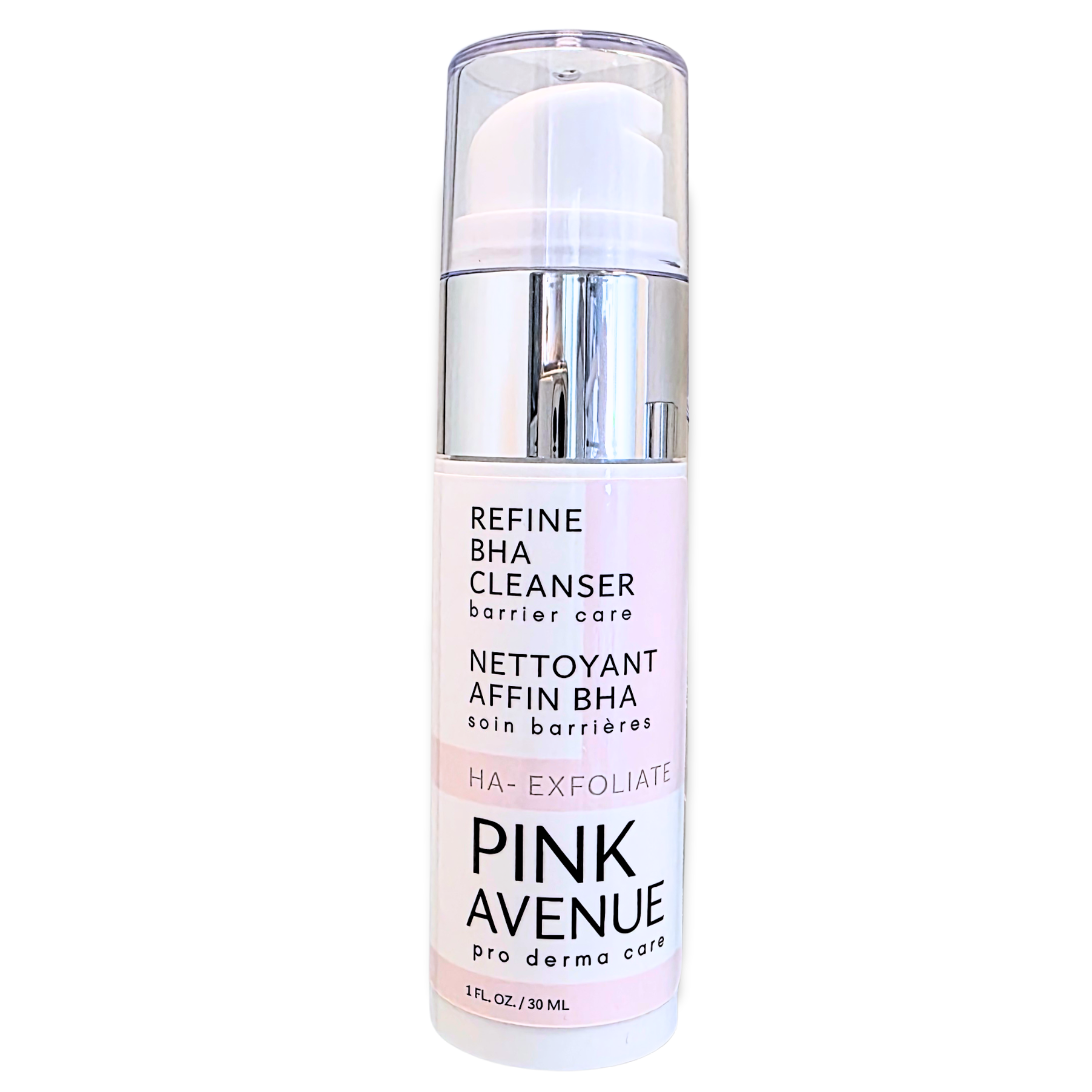 Pink Avenue Refine BHA Cleanser |  Exfoliate. Renew. Never Strip.