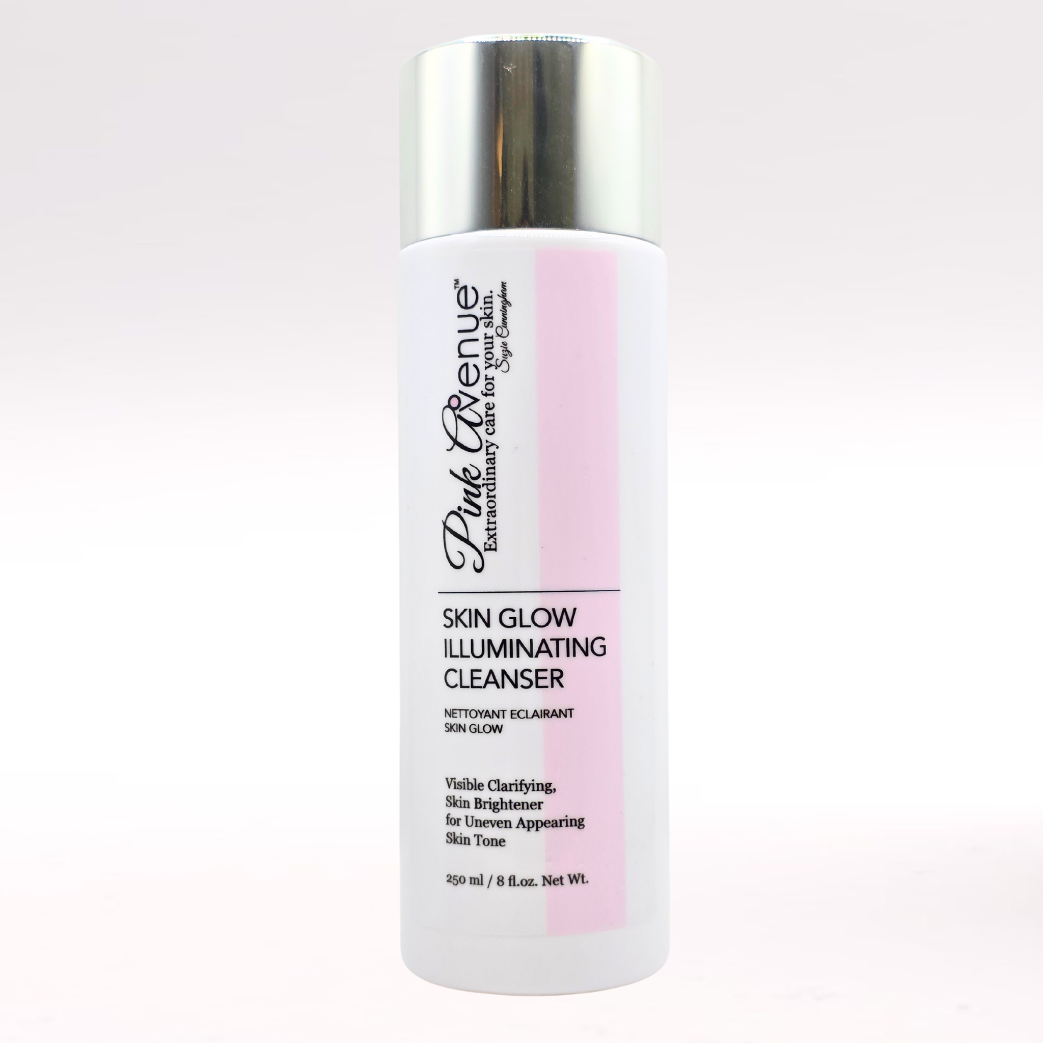 Pink Avenue Skin Glow Cleanser on a white background