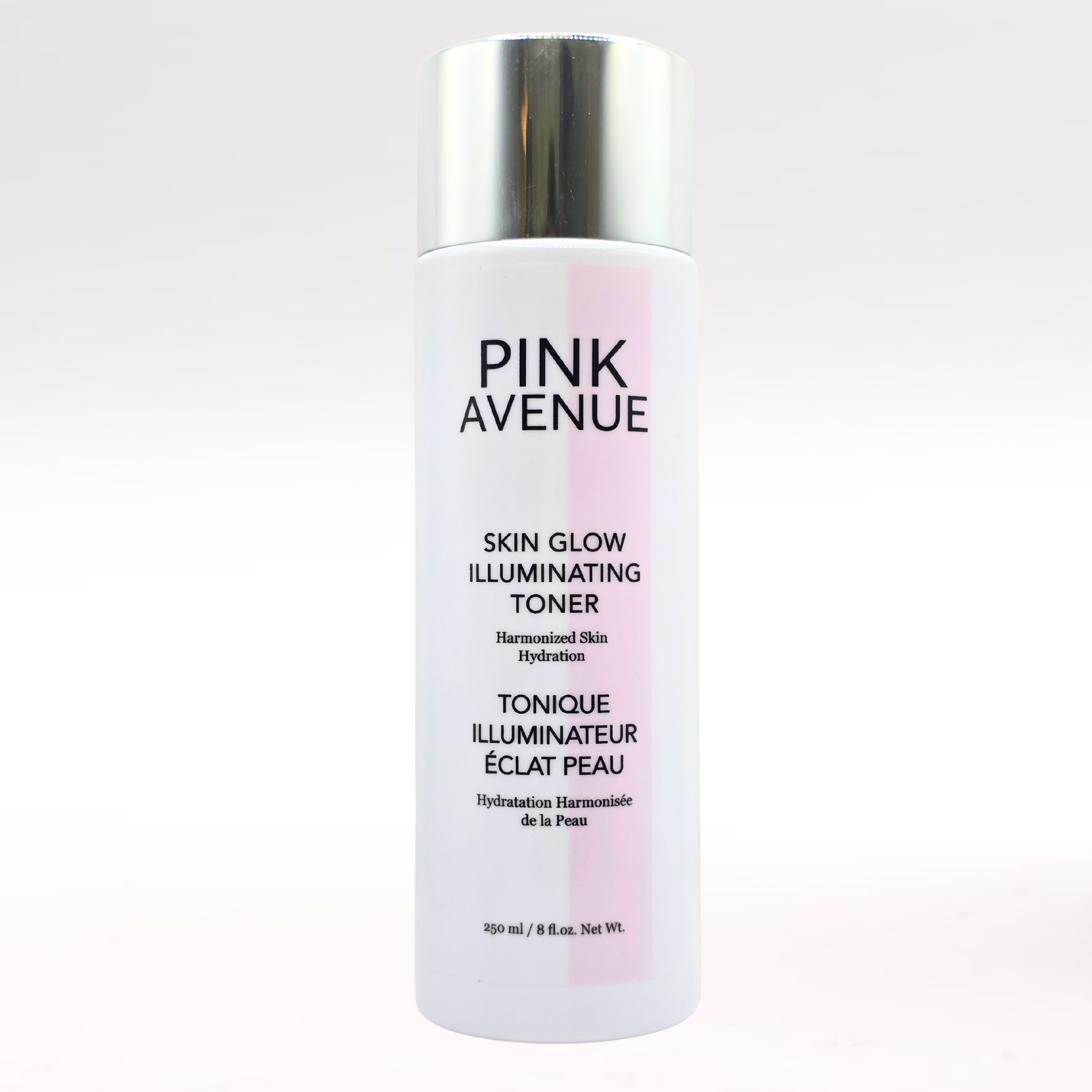 Pink Avenue Skin Glow Illuminating Toner on a white background_ product of Canada