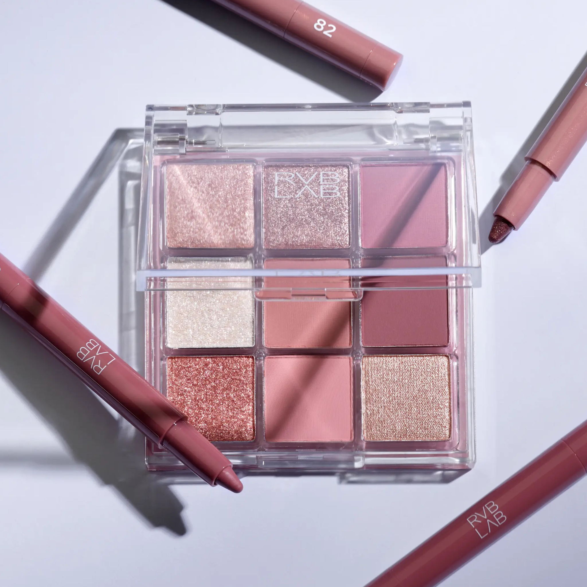 PINK ADDICTED Eyeshadow Palette #115 | 9-Shade Spring Summer 2026 | RVB Lab
