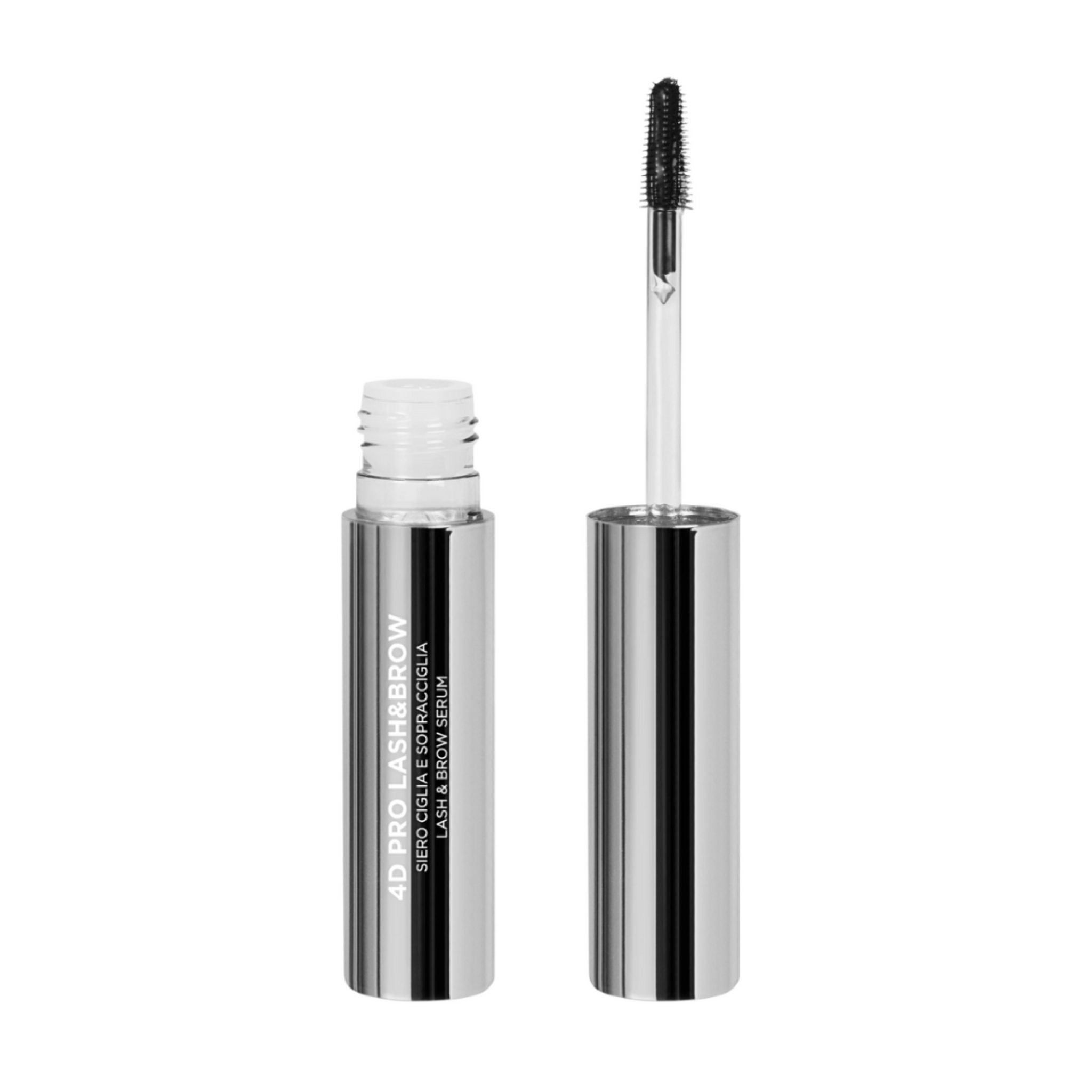 lash serum brush applicator on a white background 