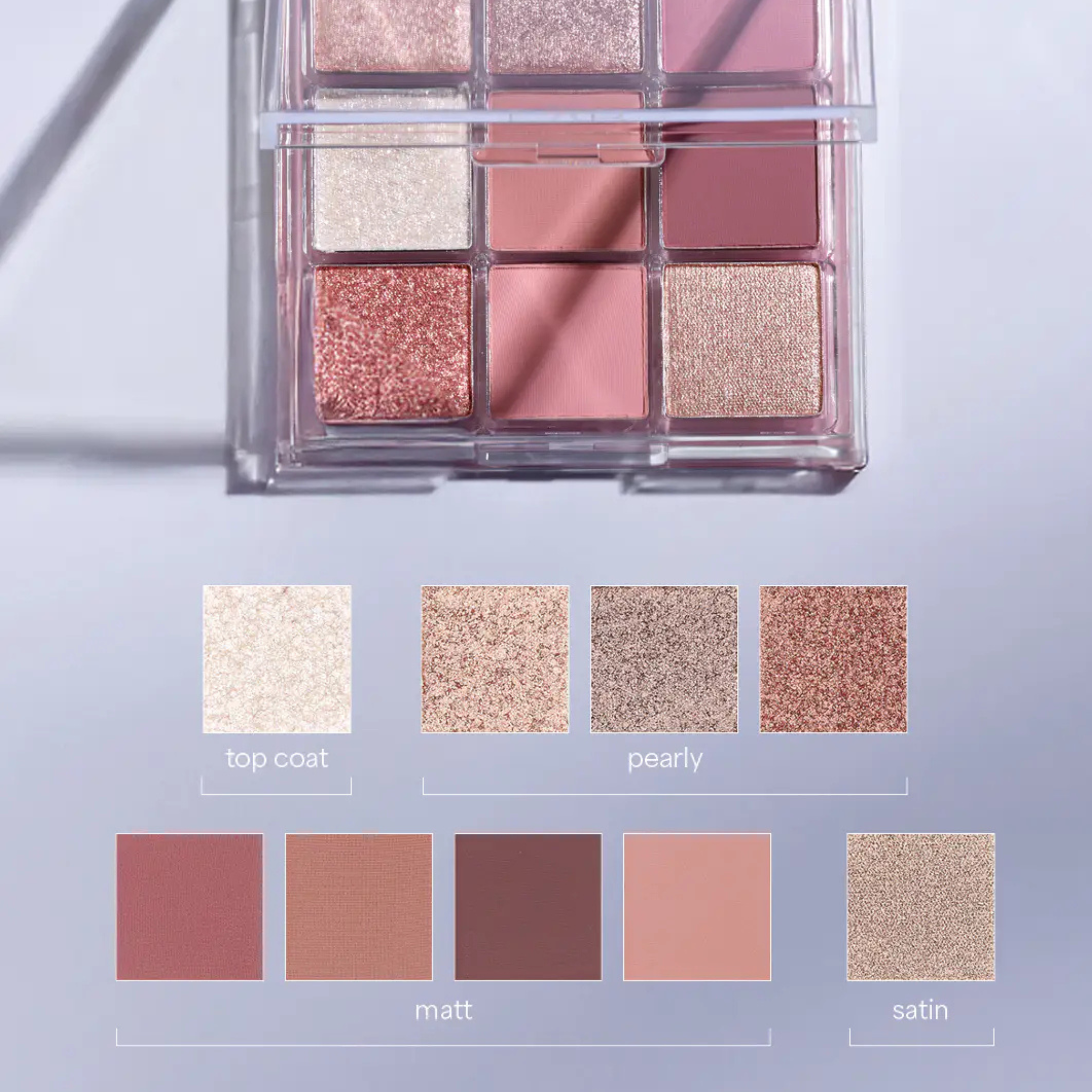 PINK ADDICTED Eyeshadow Palette #115 | 9-Shade Spring Summer 2026 | RVB Lab