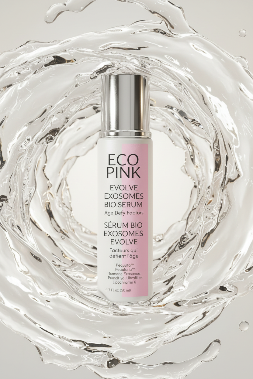Eco Pink Evolve Exosomes Bio Serum with hyaluronic acid gel