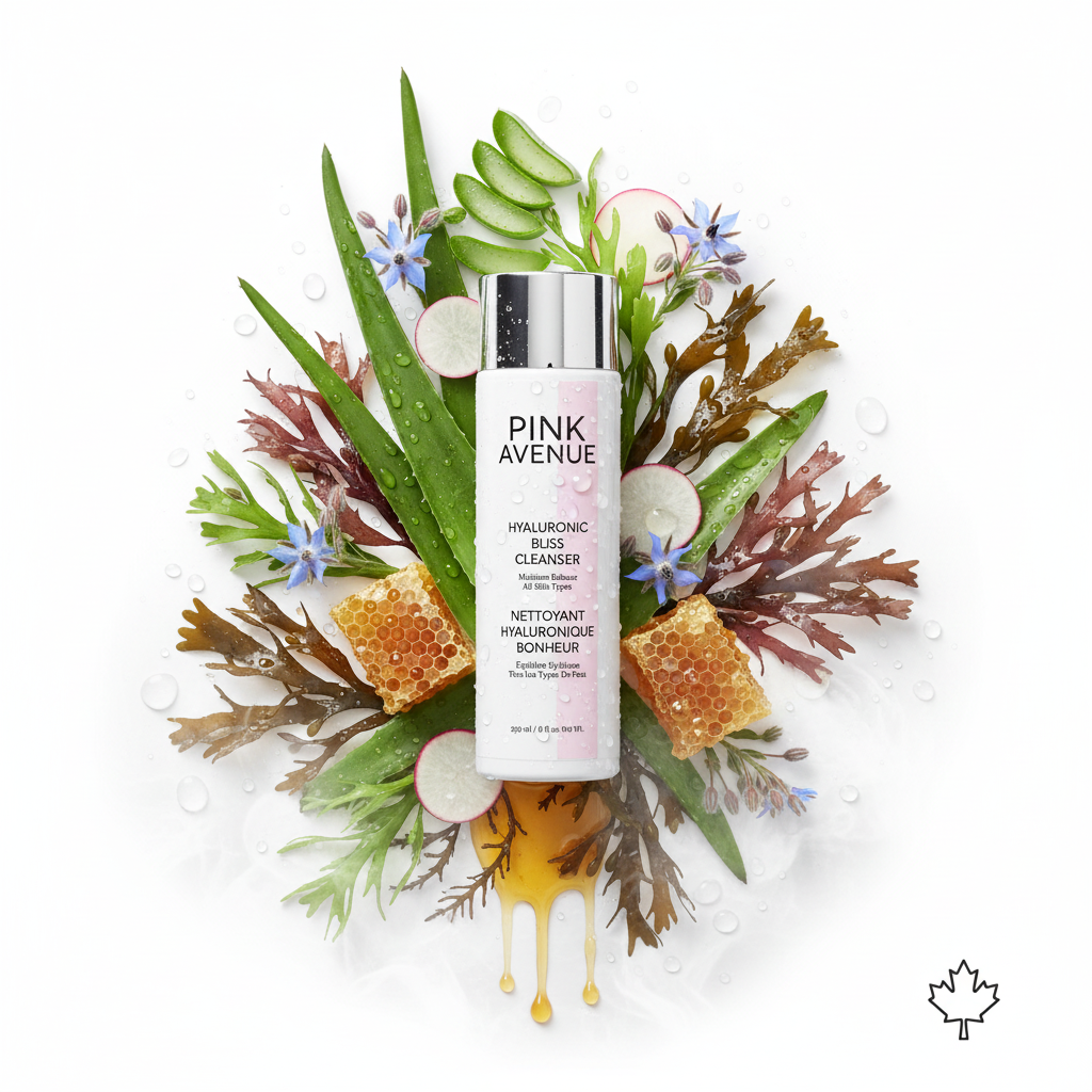 Pink Avenue Canadian Skin Care — cleansers, toners, serums and face creams made in Canada