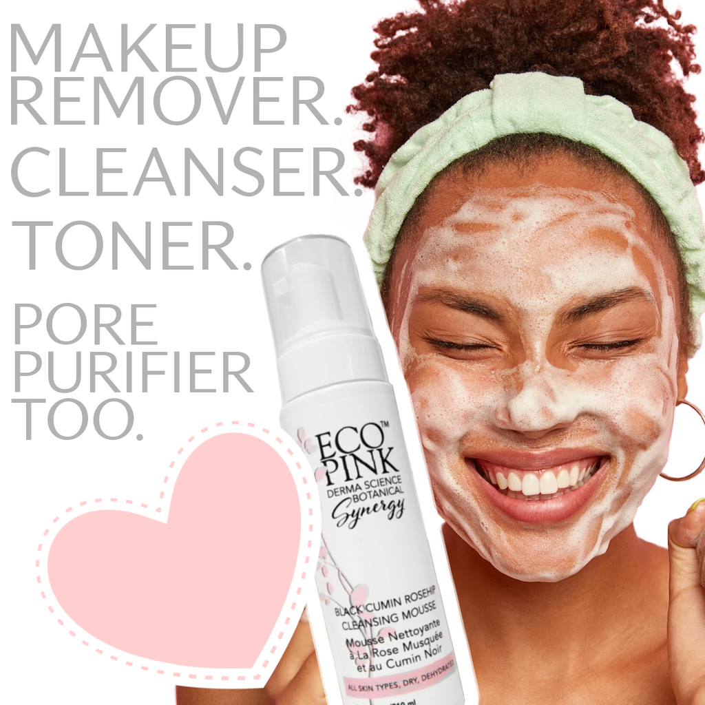 Best foam cleanser, ECO Pink Black Cumin Cleansing Mousse, Toronto, ON