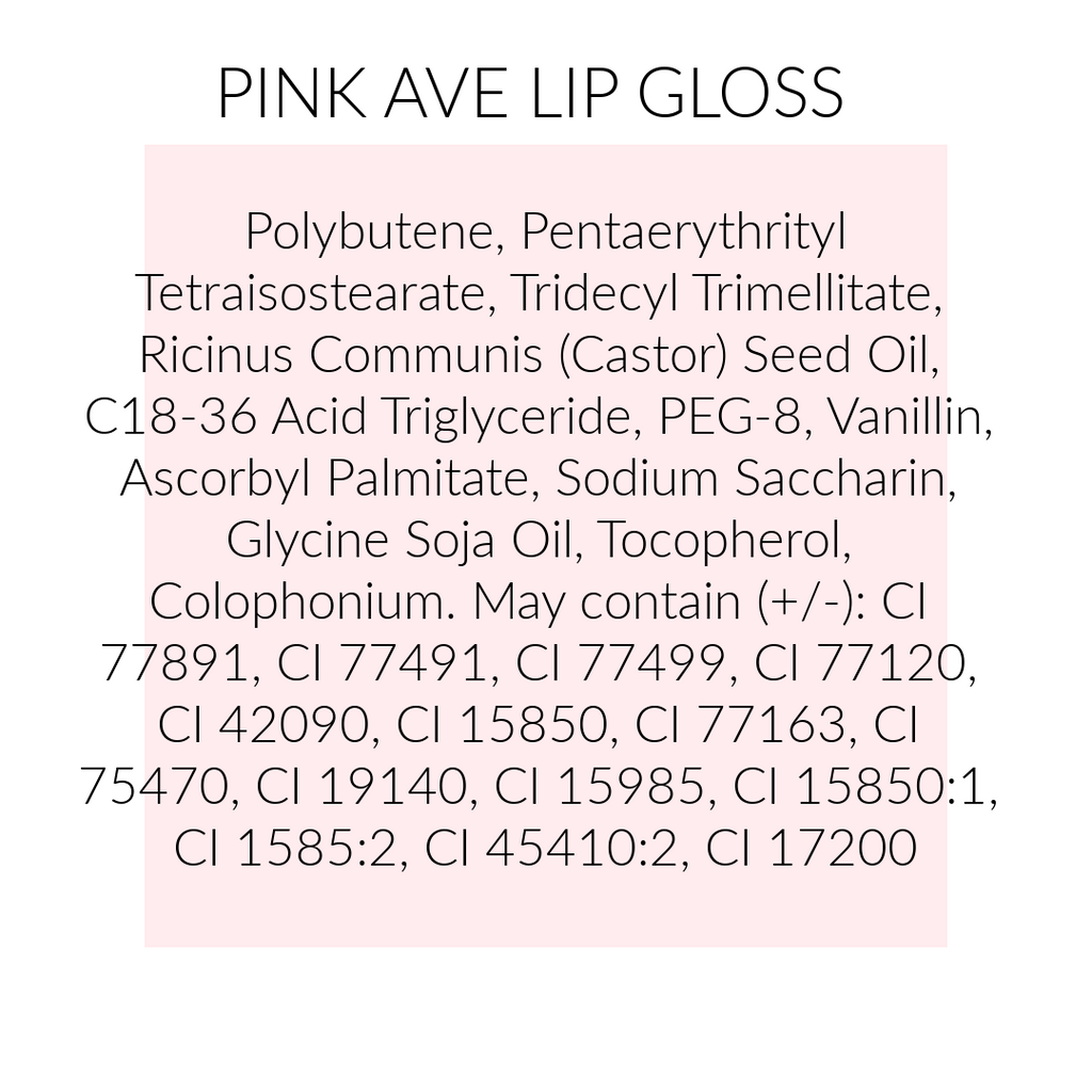 Pink Ave Lip Gloss