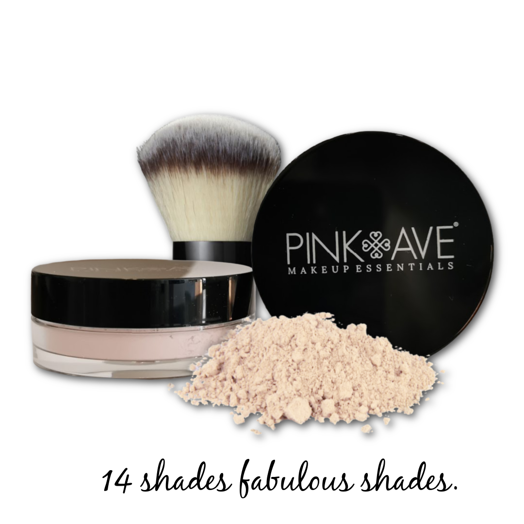 Pink Ave Loose Mineral Powder 15g