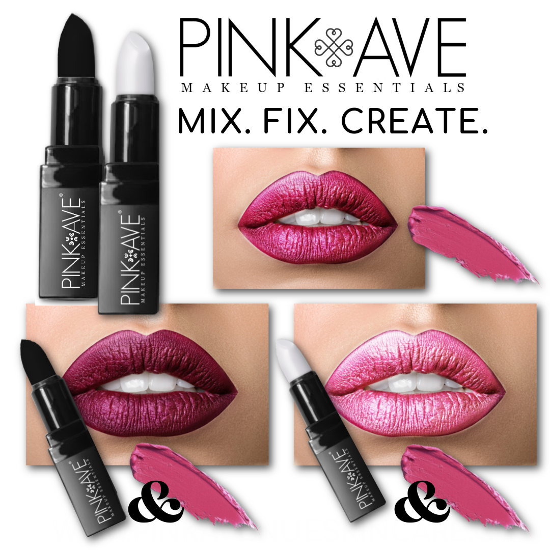 Pink Ave Lipstick Fix - Midnight and Whiteout