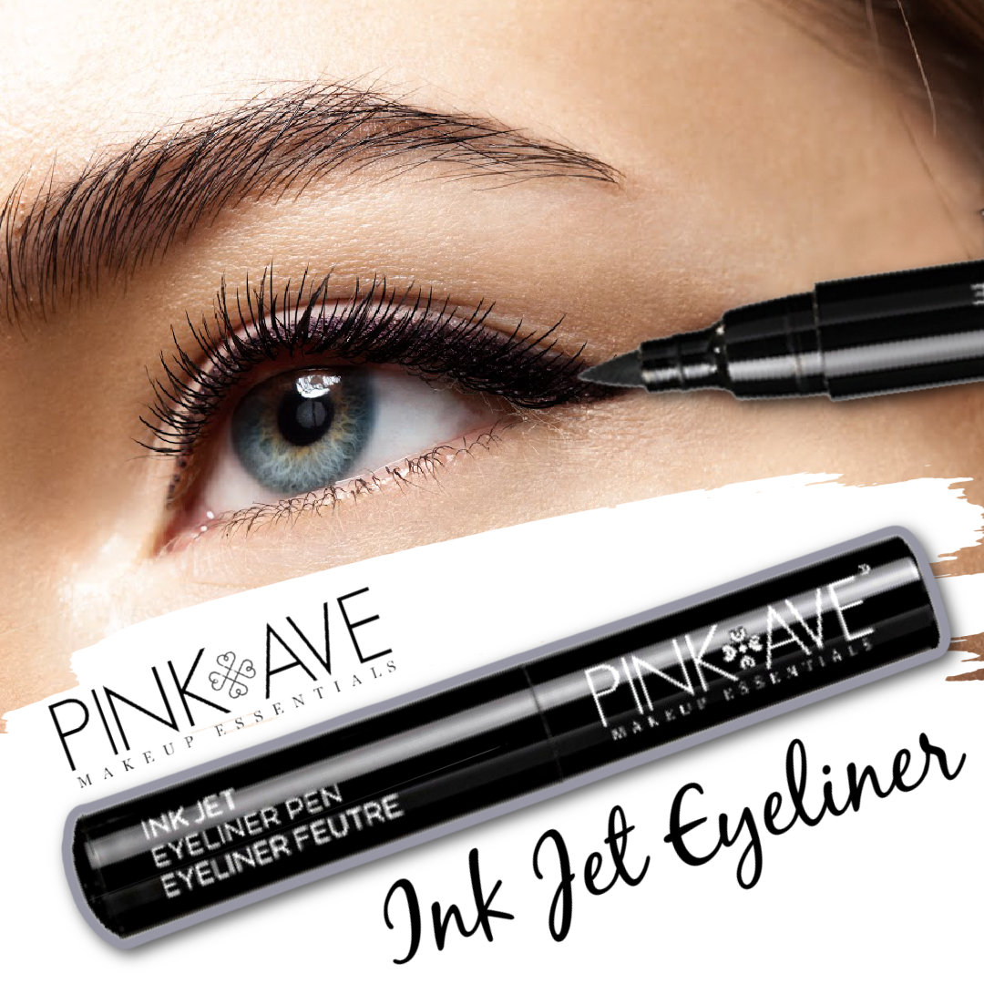 Bedste flydende eyeliner, Pink Ave Makeup Essentials, Pink Avenue, Toronto Canada