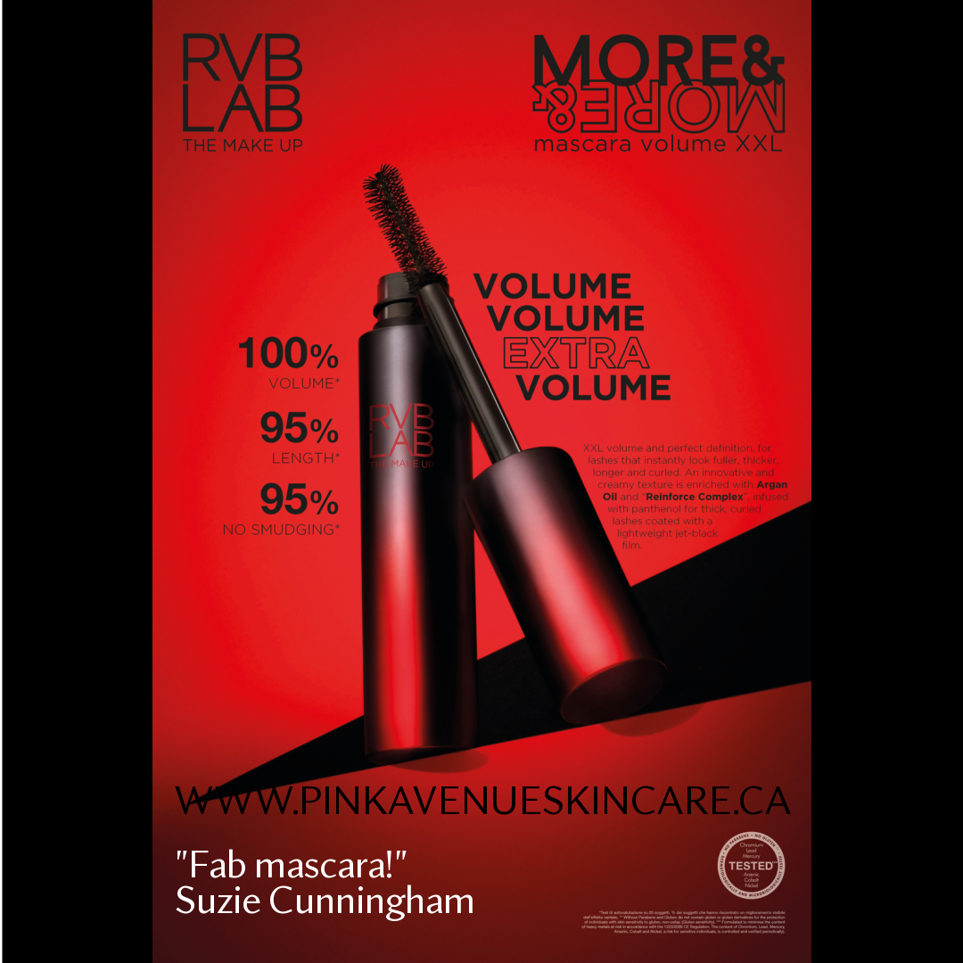 More & More Mascara Extra Volume RVB The Make Up，粉红大道，多伦多，加拿大